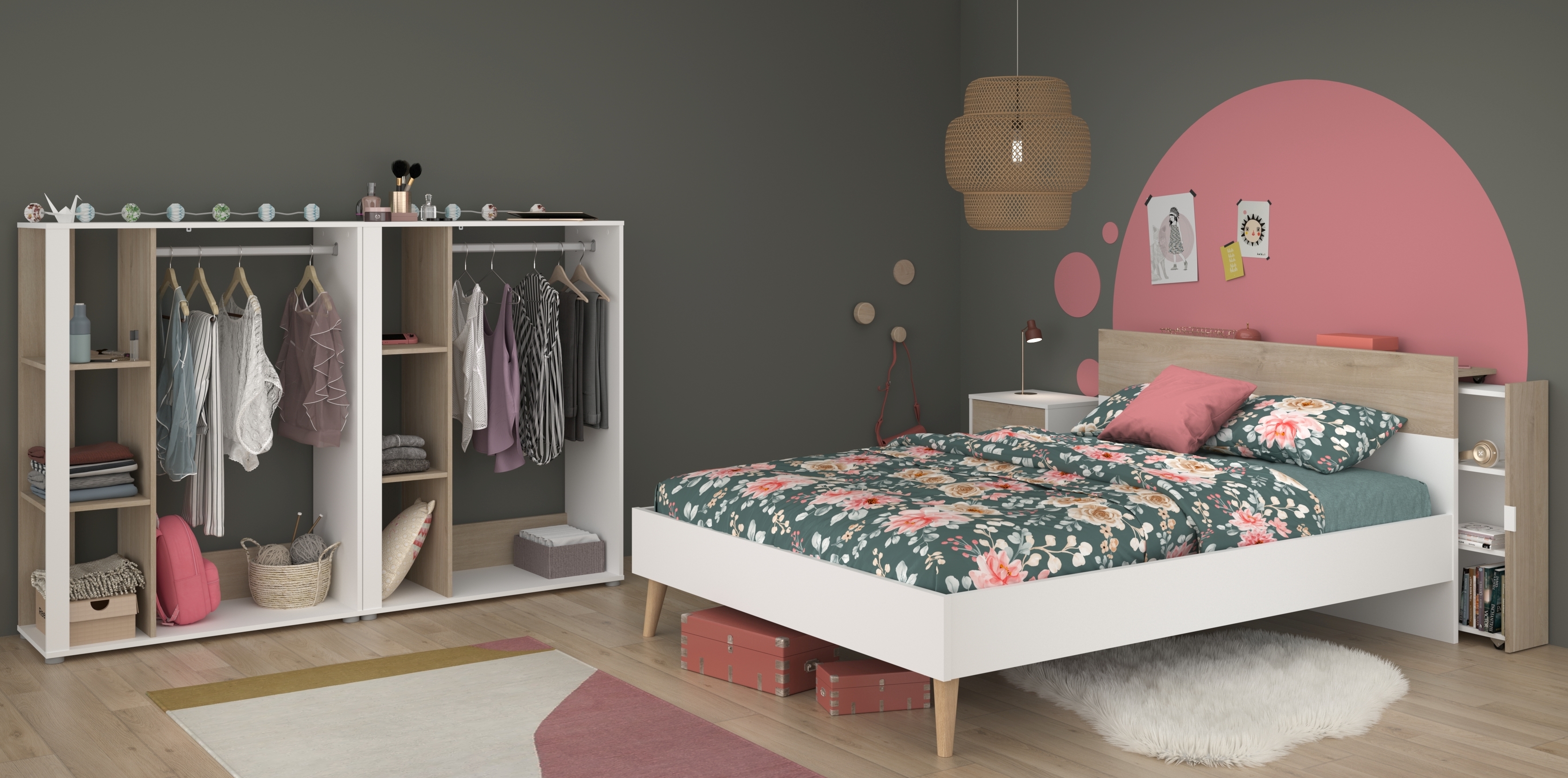 Jugendzimmer 5-teilig LAS VEGAS 13 Jugendzimmer 5-teilig LAS VEGAS 13