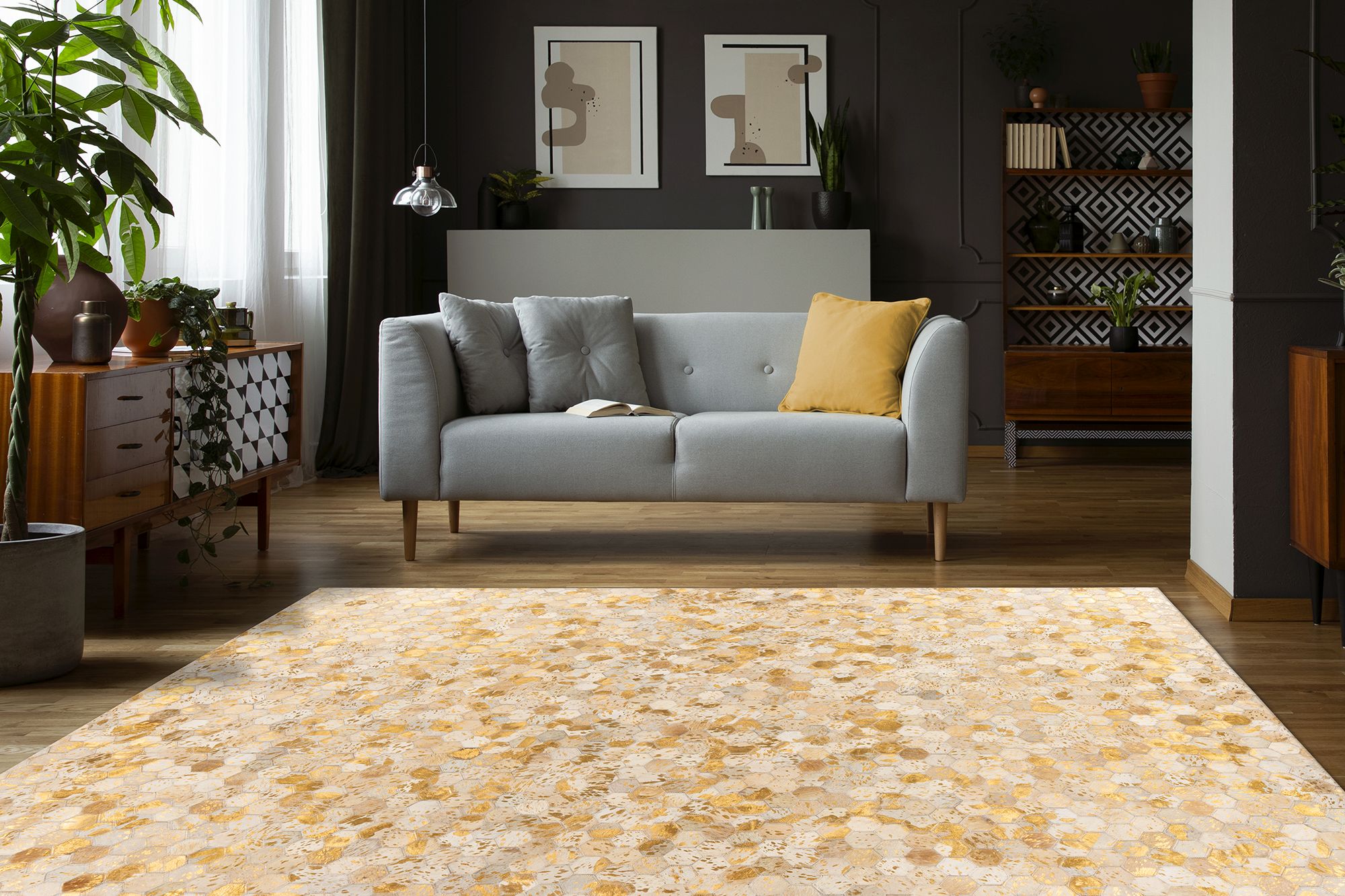 Lederteppich LAVIN 1025 Lederteppich LAVIN 1025