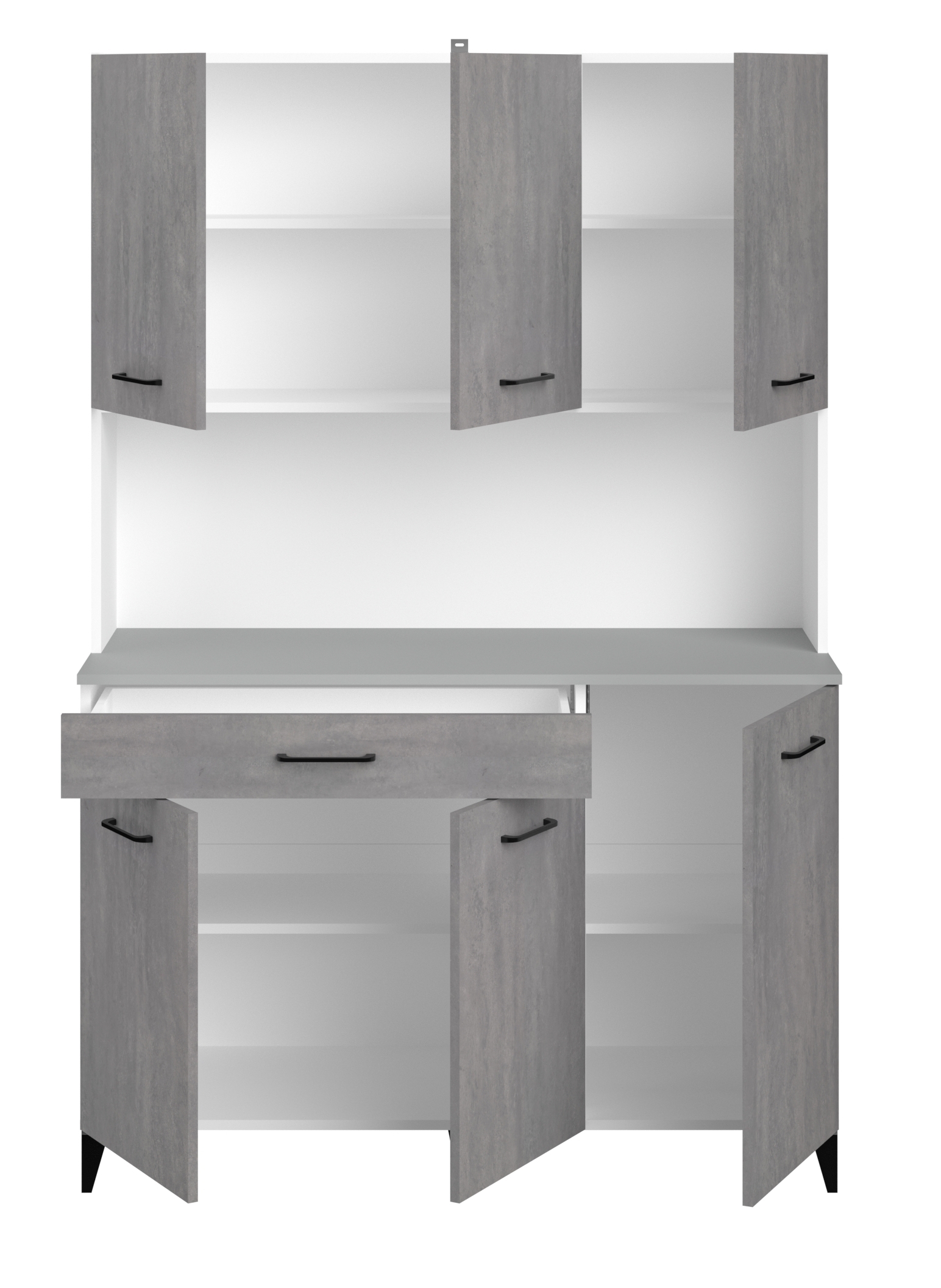 Küchenbuffet-Set MEMPHIS 6 Küchenbuffet-Set MEMPHIS 6