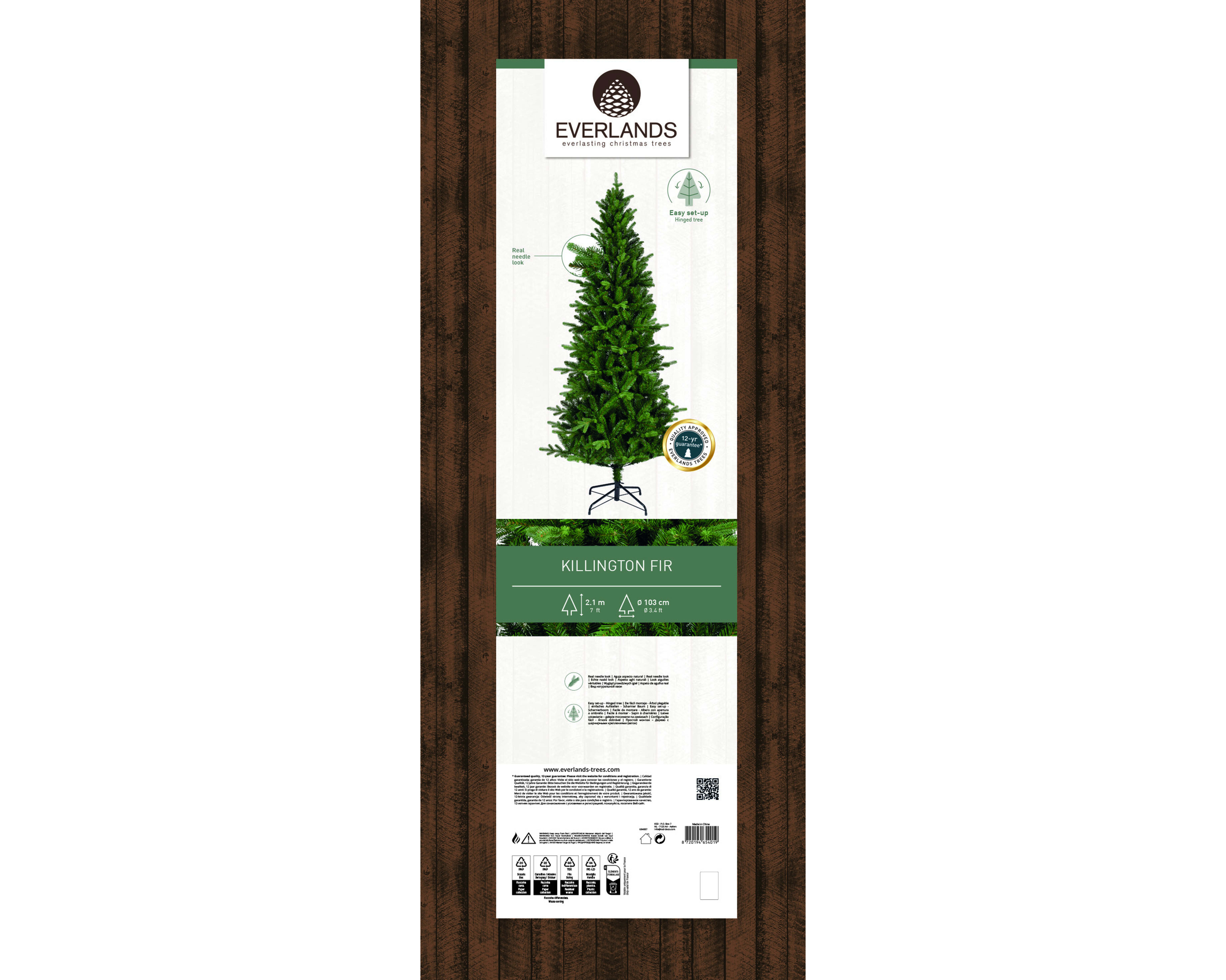 Tannenbaum 210cm KILLINGTON