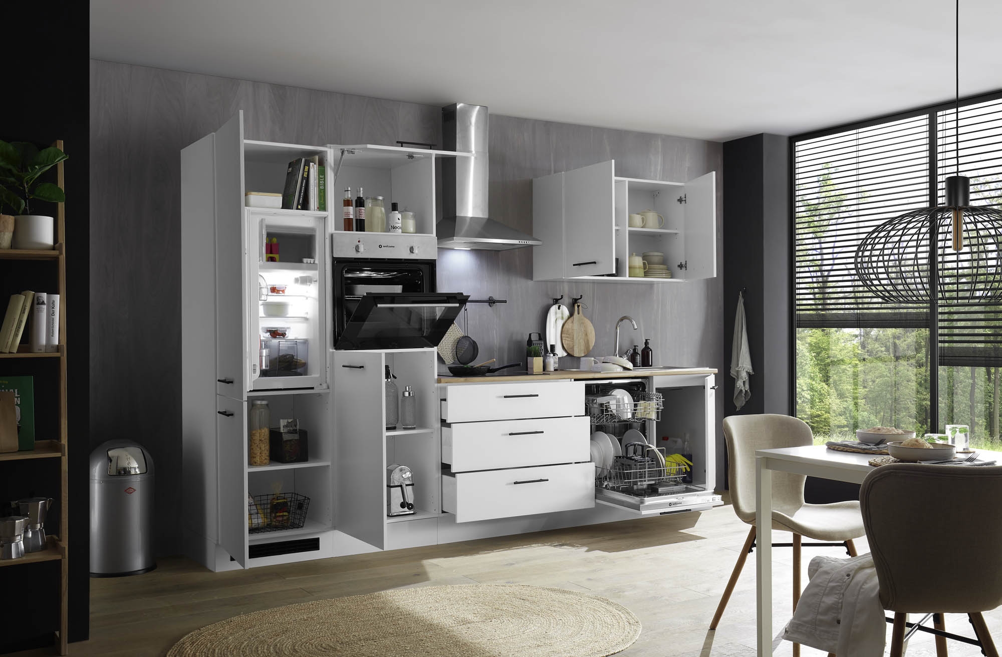 Küchenblock mit Elektrogeräten TIROL Küchenblock mit Elektrogeräten TIROL