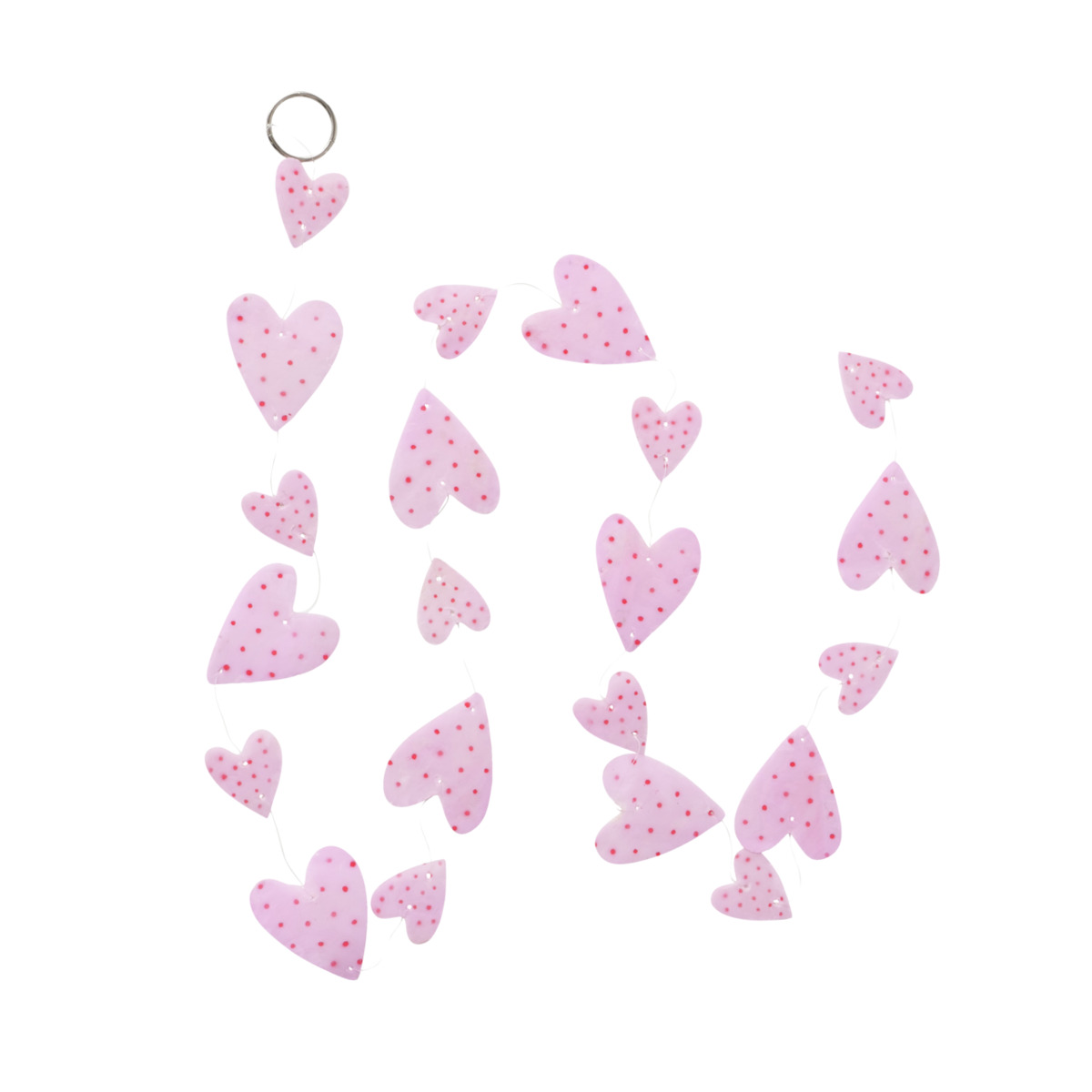 Capiz-Girlande Herzen MILENA Capiz-Girlande Herzen MILENA