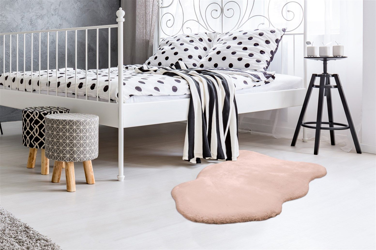 Teppich  RABBIT LIGHT SHEEPSKIN 825 Teppich  RABBIT LIGHT SHEEPSKIN 825