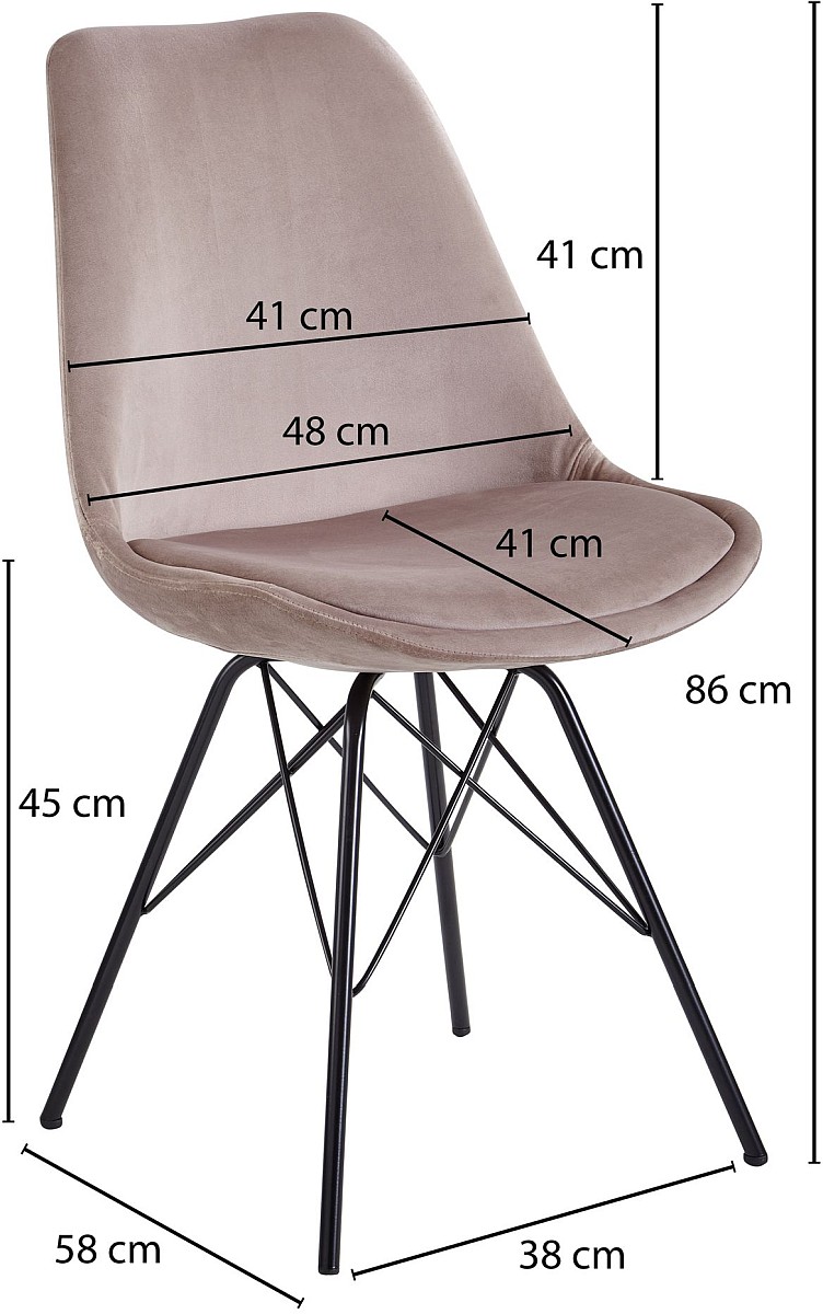 Esszimmerstuhl 2er-Set WOHNLING Esszimmerstuhl 2er-Set WOHNLING
