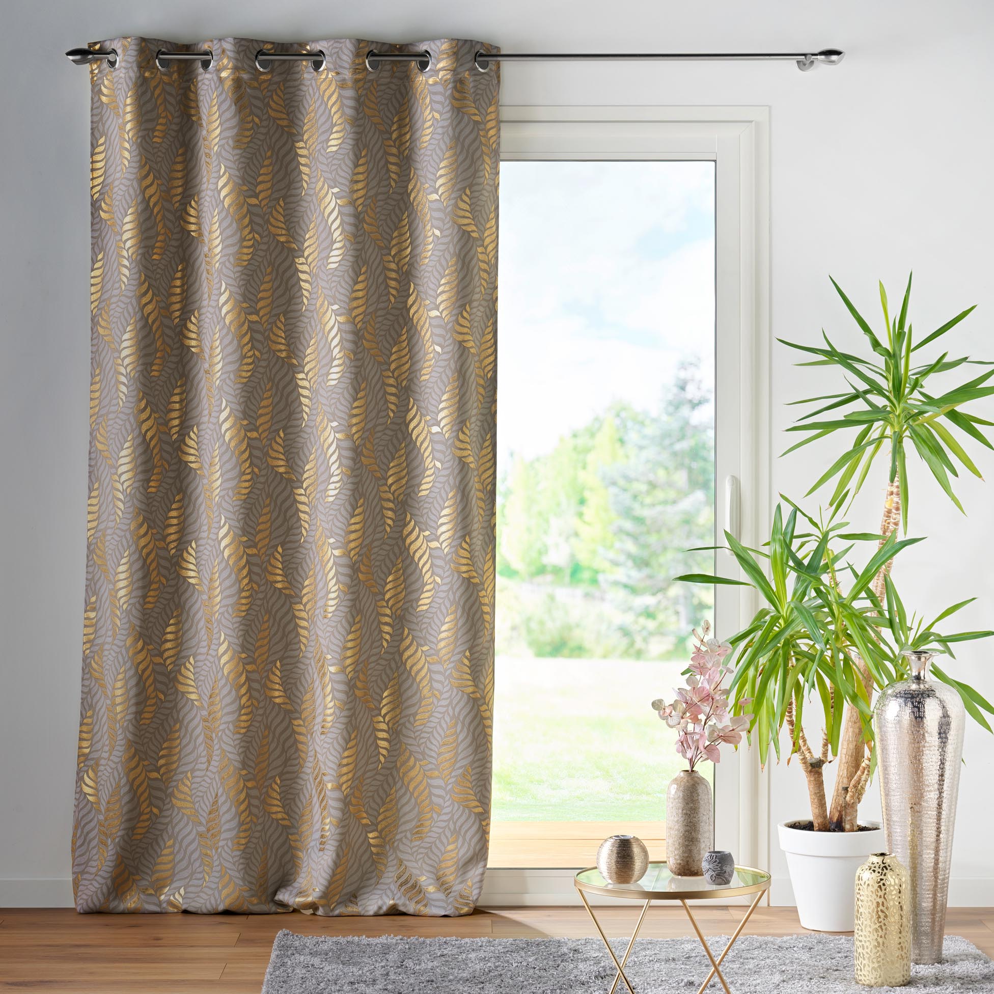 Gardine mit Öesen LYRA Gardine mit Öesen LYRA