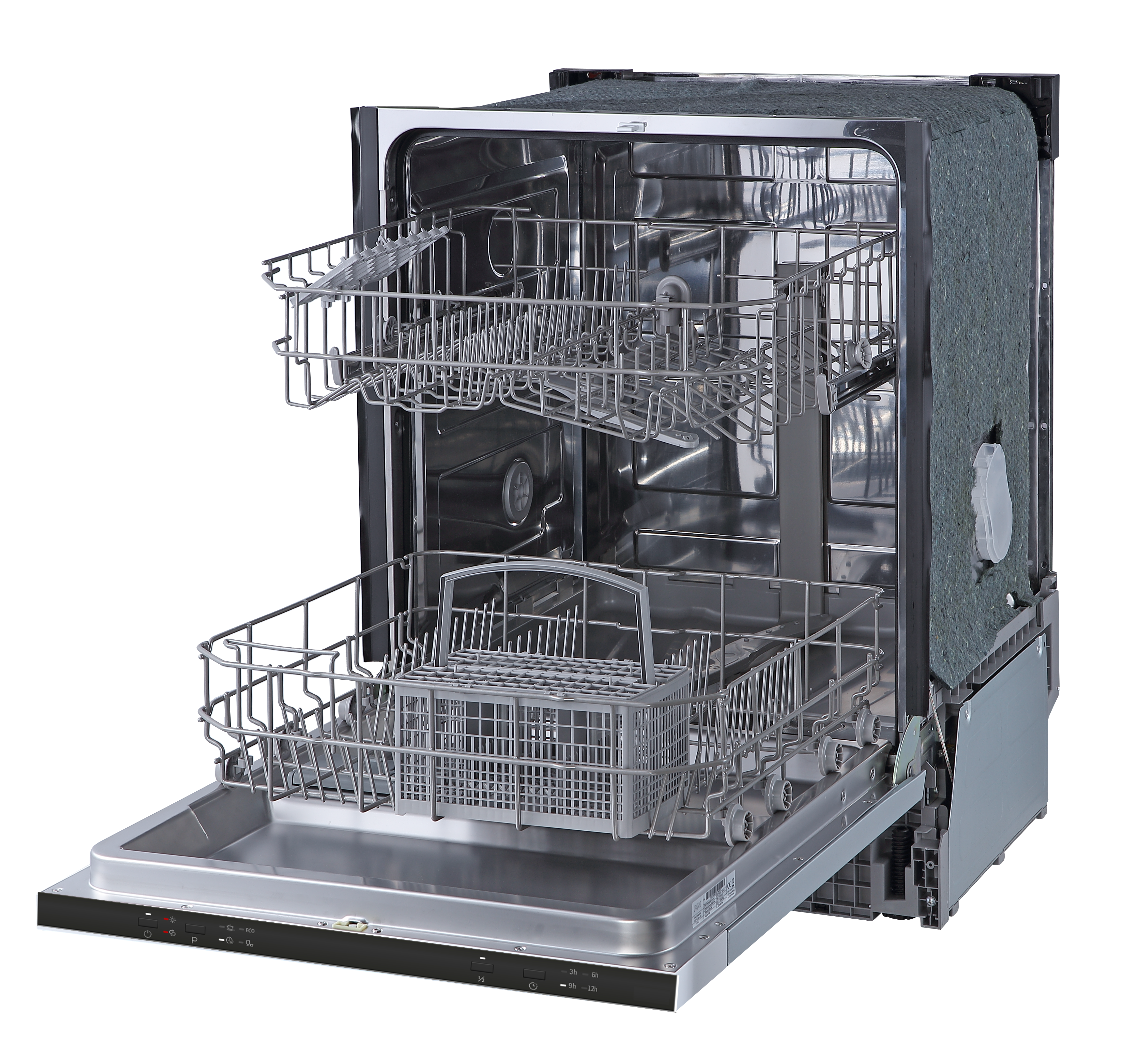 Küchenblock mit E-Geräten CORNWALL (Ecke-Backofen-Geschirrspüler-Kühlschrank-Mikrowelle-Apotheker) I