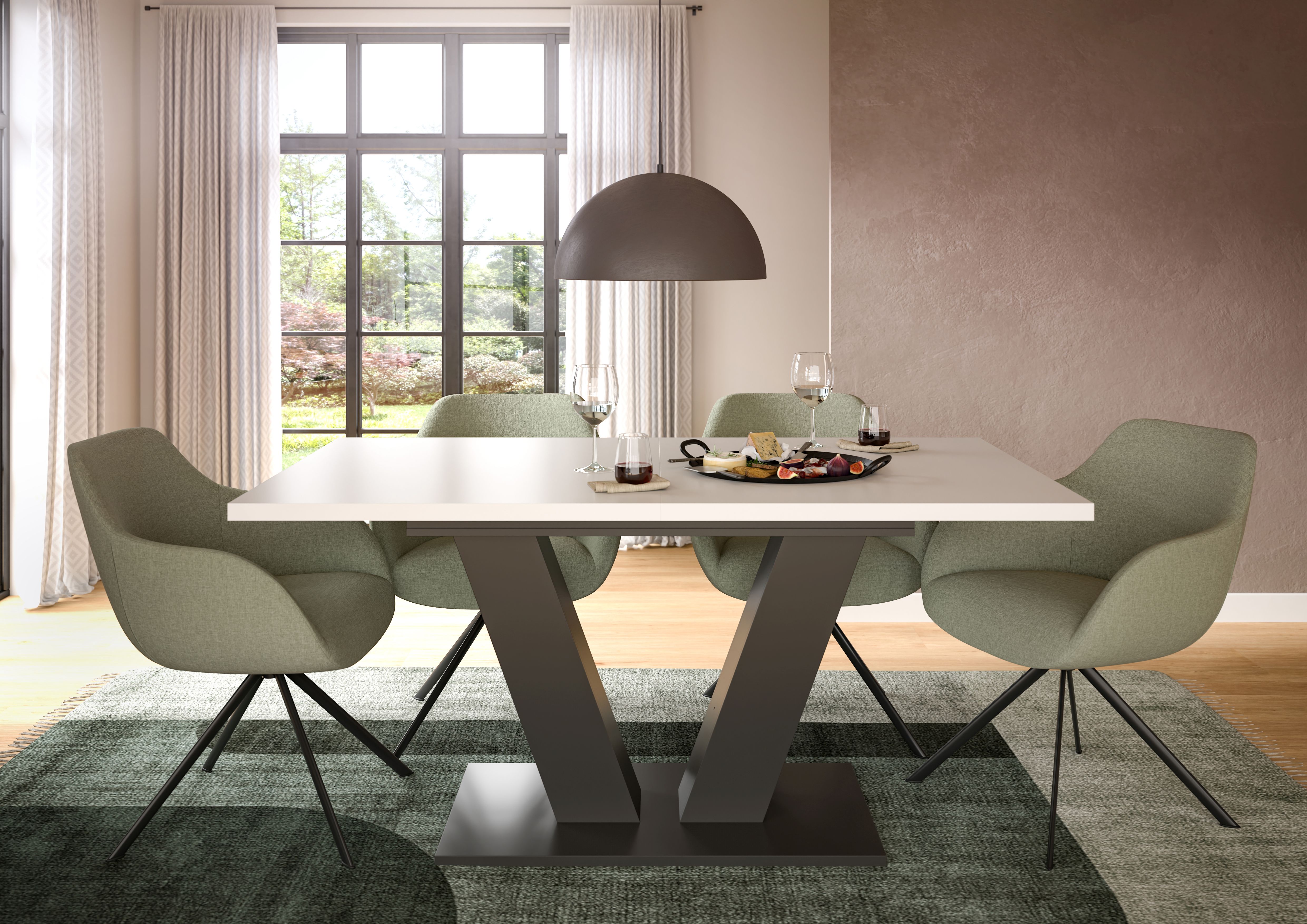 Ausziehbarer Esstisch MOTION Ausziehbarer Esstisch MOTION