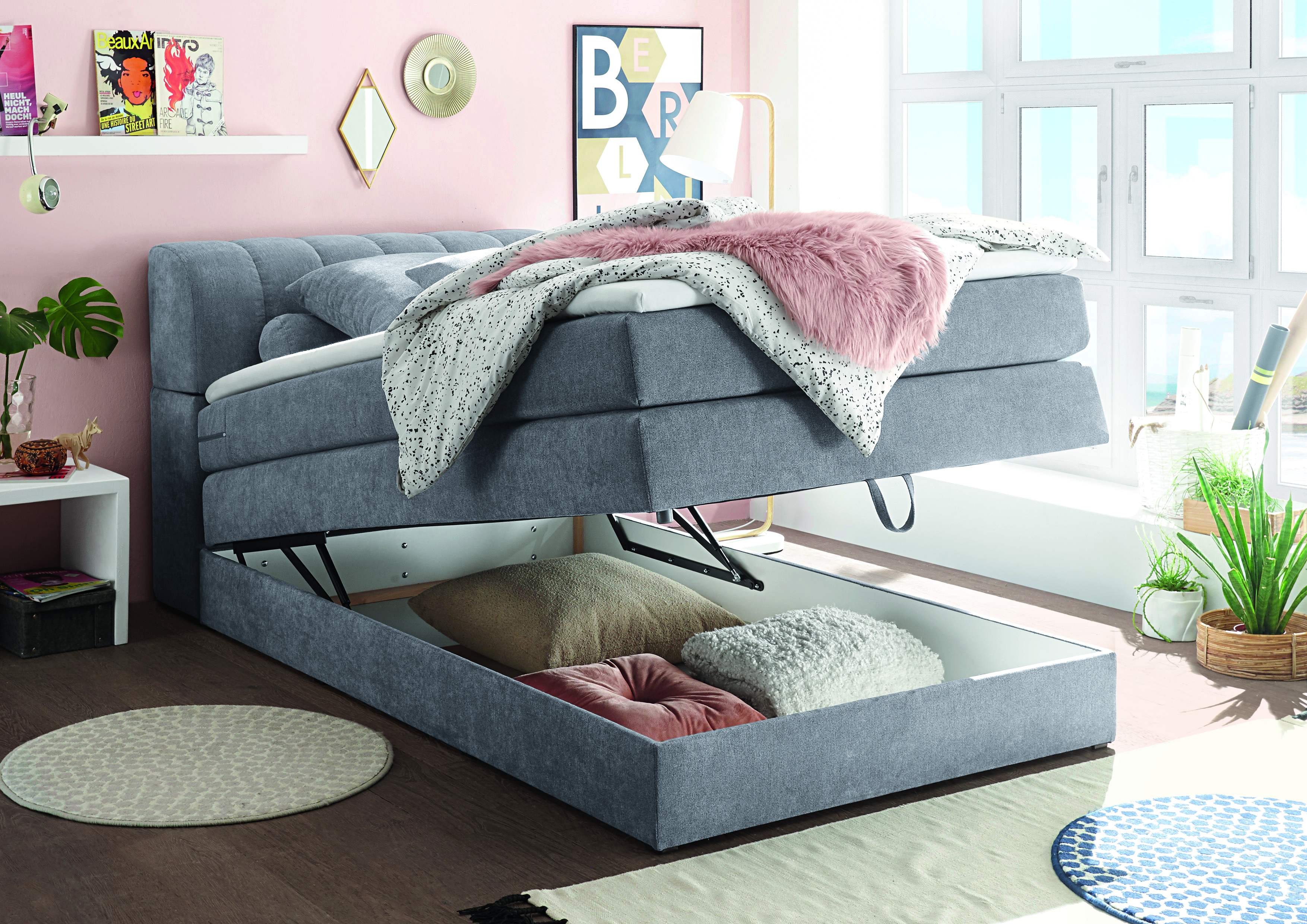 Boxspringbett 120 x 200 cm BILBAO 1