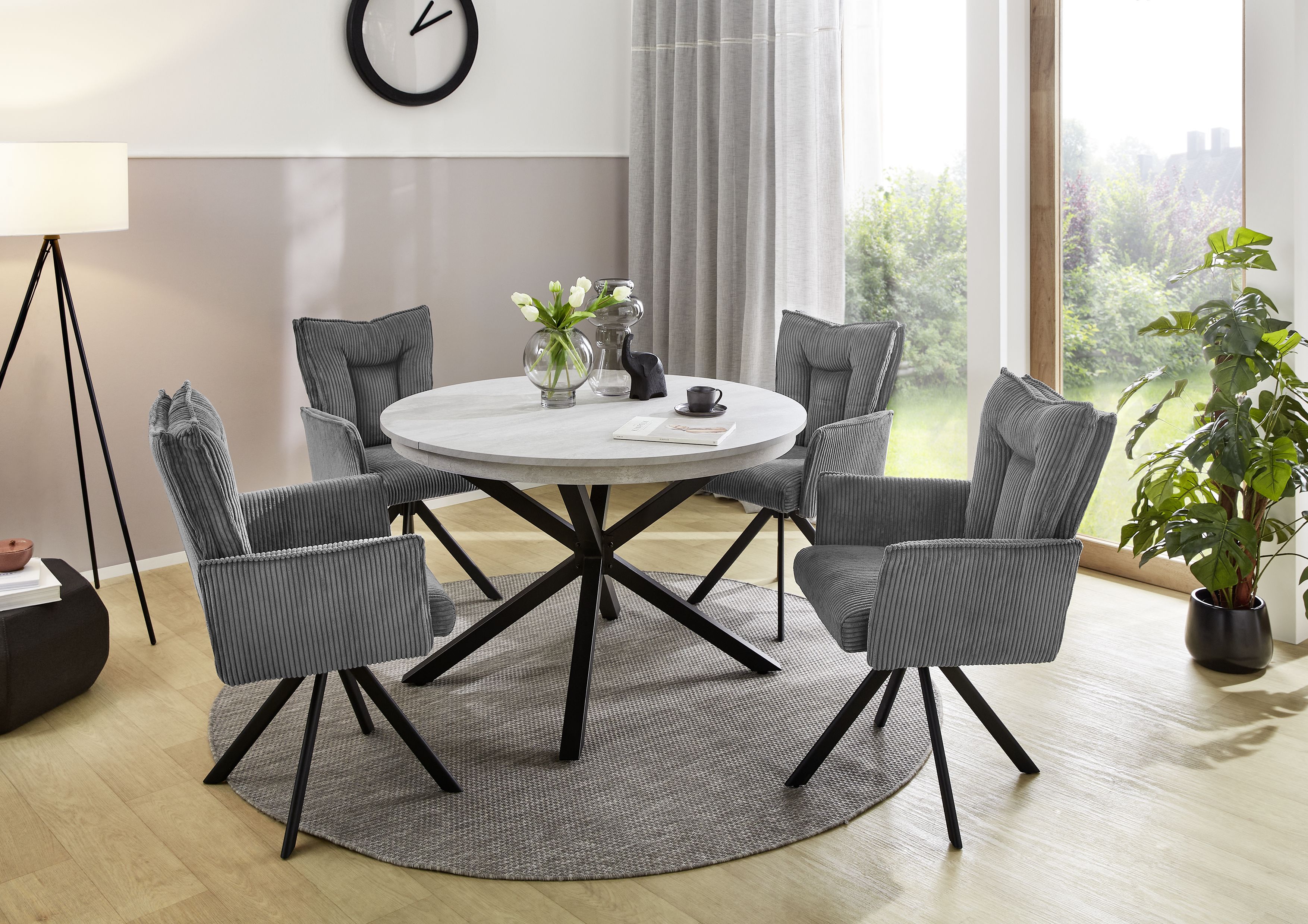 Ausziehbarer Esstisch OLBIA Ausziehbarer Esstisch OLBIA