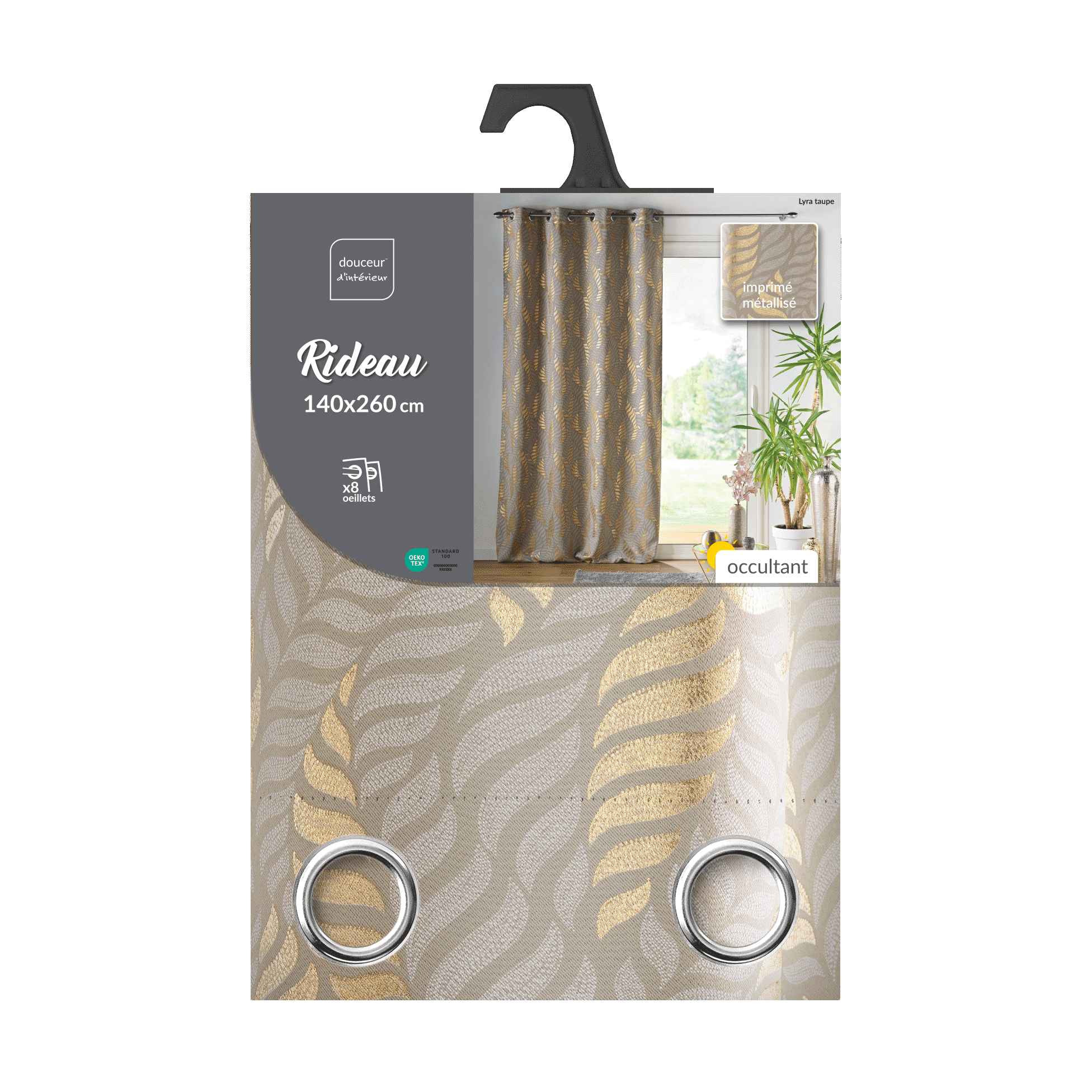 Gardine mit Öesen LYRA Gardine mit Öesen LYRA