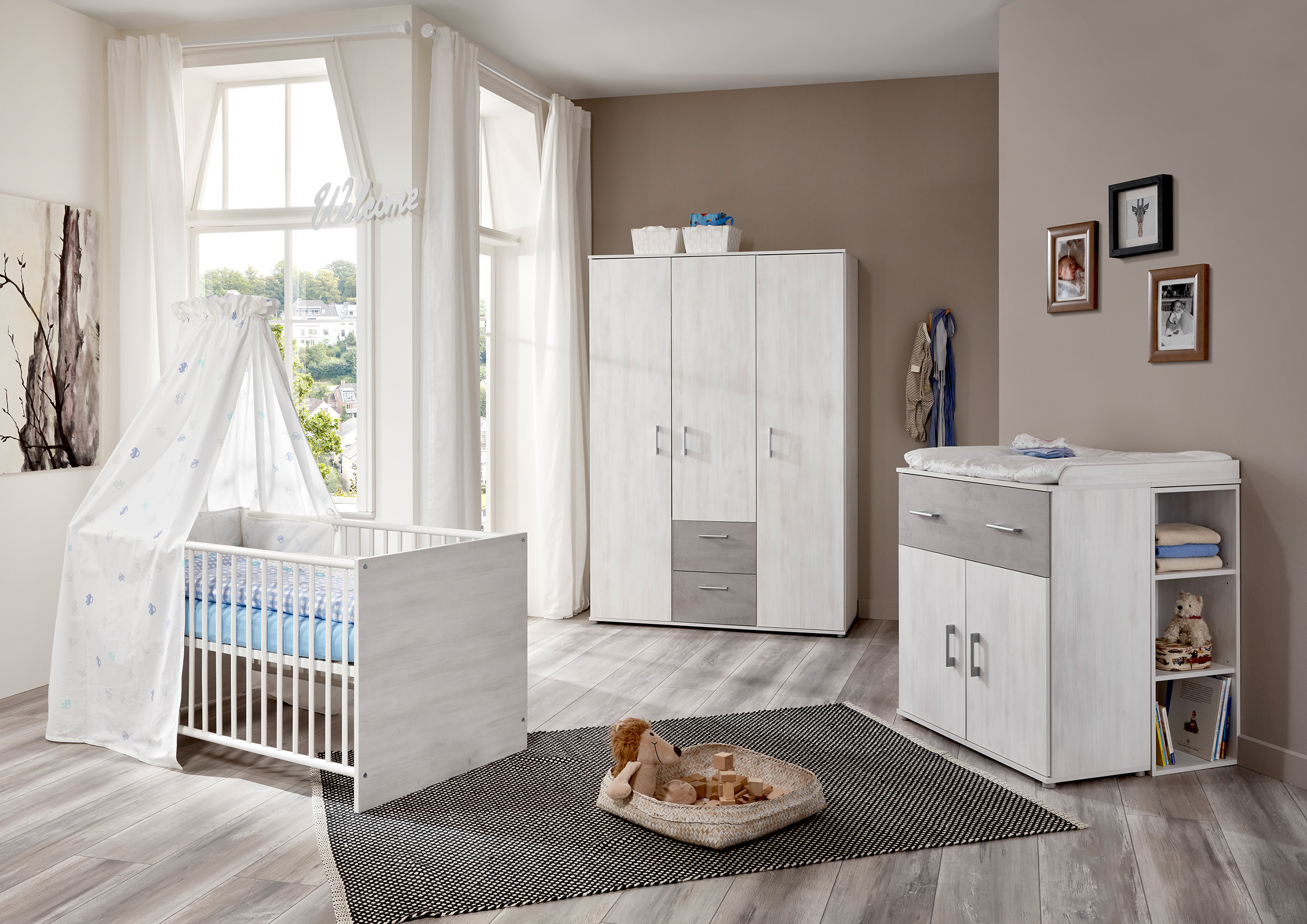 Babyzimmer-Set 3-teilig FERDI