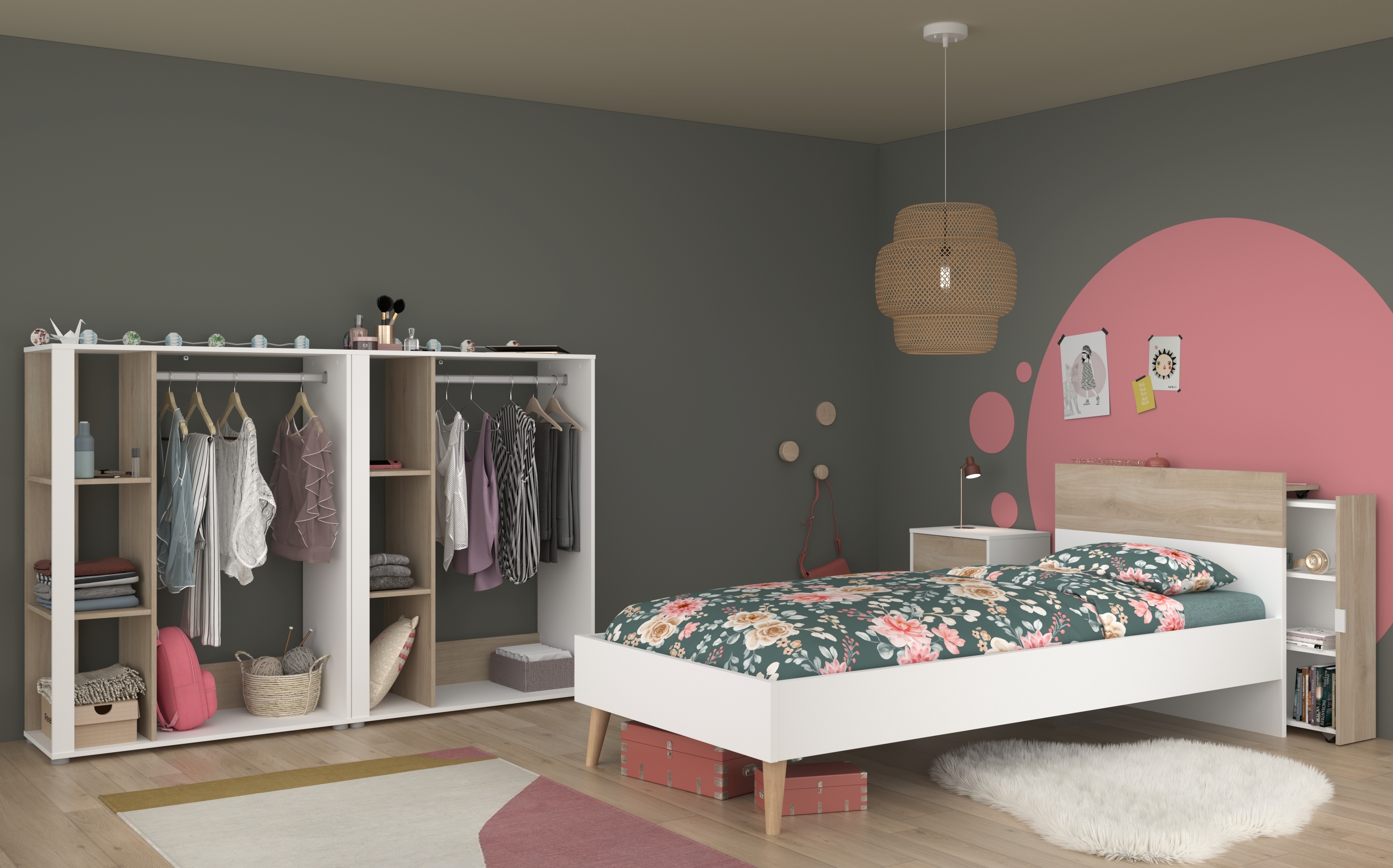 Jugendzimmer 5-teilig LAS VEGAS 6 Jugendzimmer 5-teilig LAS VEGAS 6