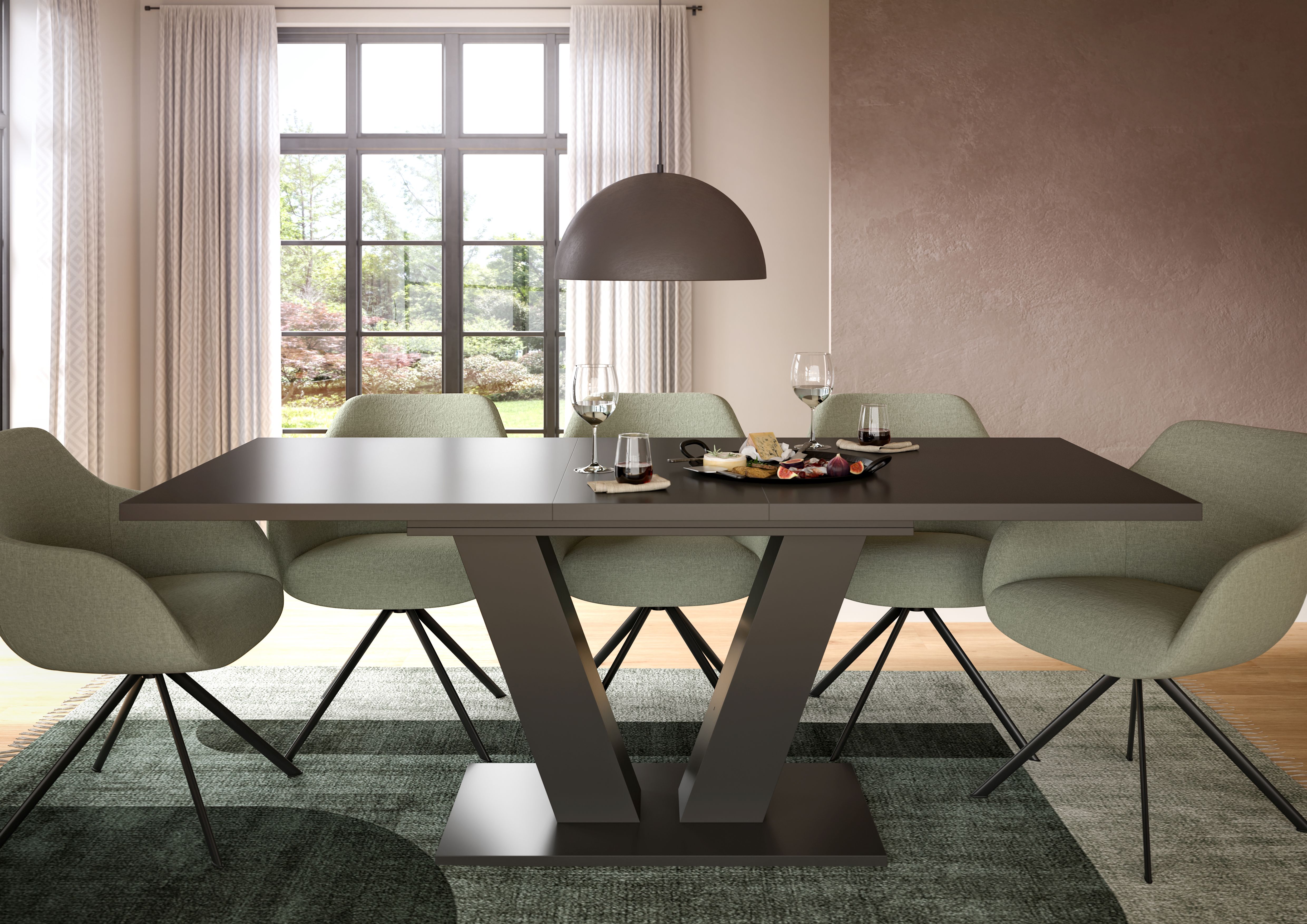 Ausziehbarer Esstisch MOTION Ausziehbarer Esstisch MOTION