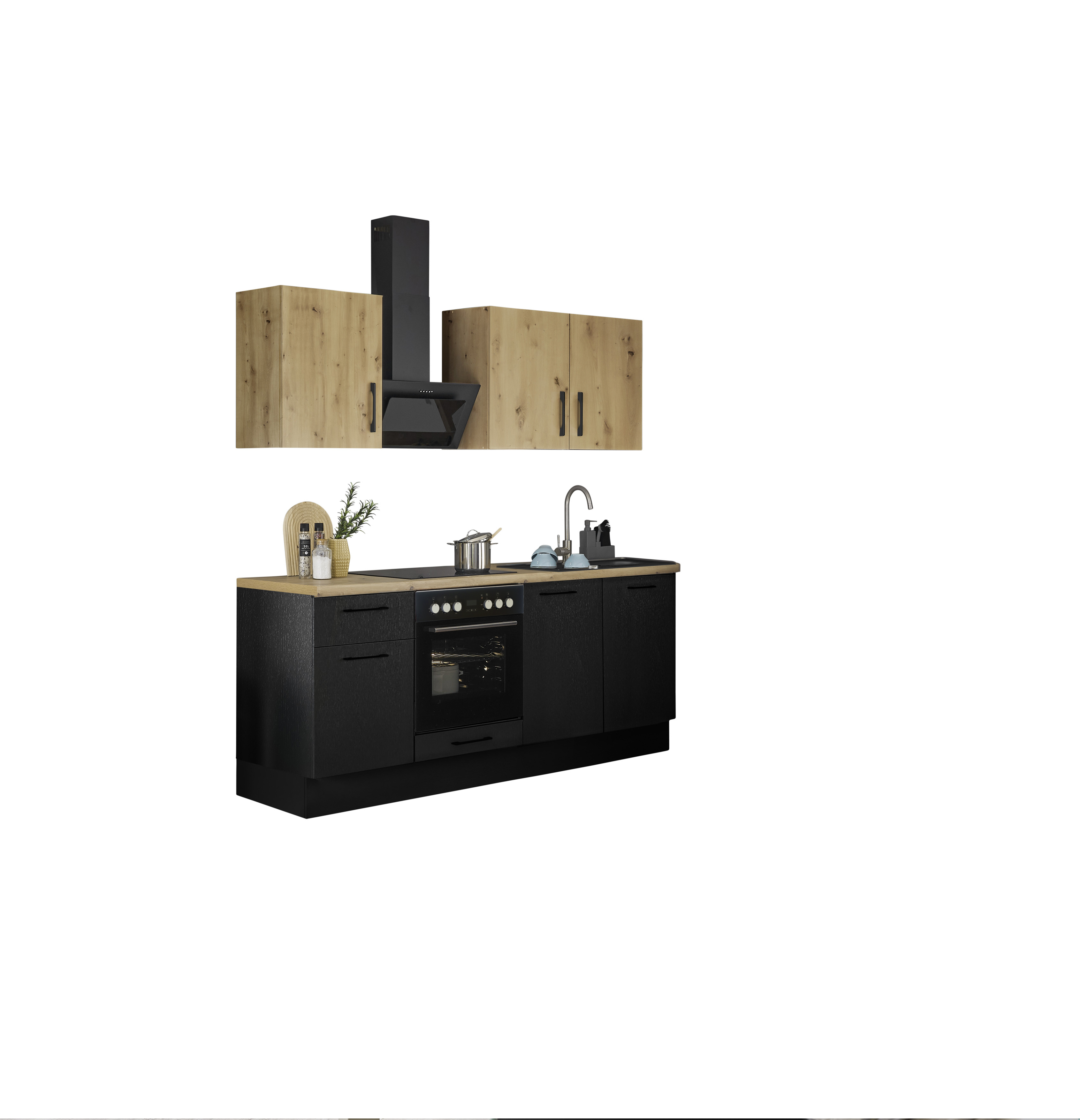 Küchenblock mit E-Geräten CORNWALL (Zeile) IV Küchenblock mit E-Geräten CORNWALL (Zeile) IV