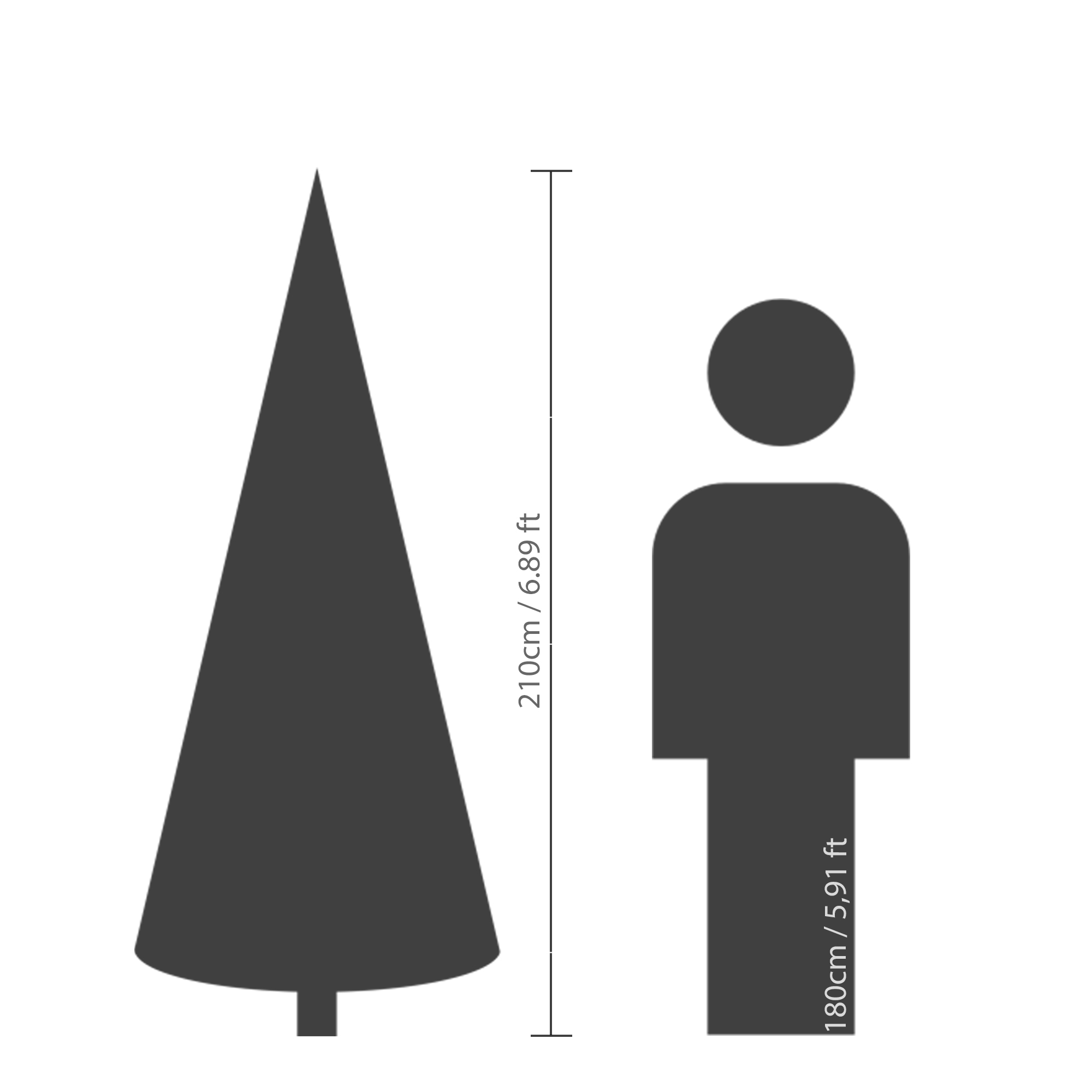 Tannenbaum   210cm IMPERIAL KIEFER