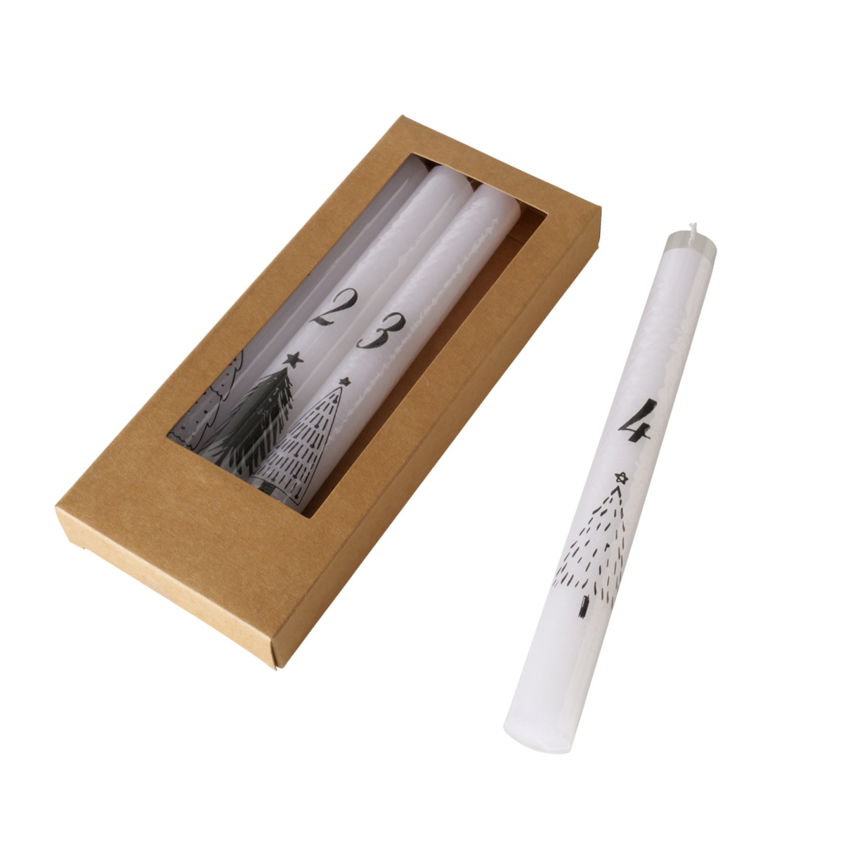 Stabkerzen Advent 4tlg. ADA