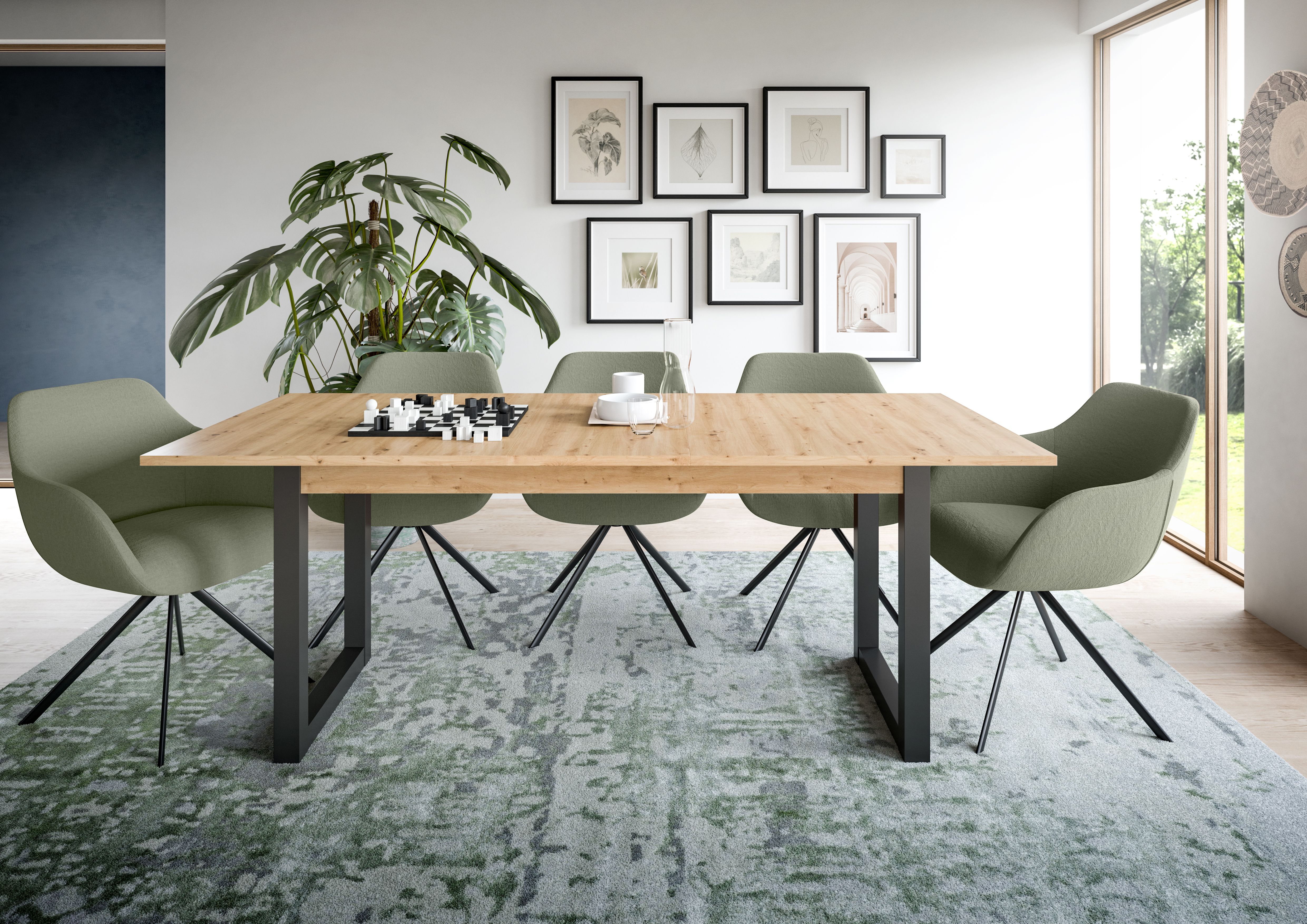 Ausziehbarer Esstisch FINOTE SELAM Ausziehbarer Esstisch FINOTE SELAM