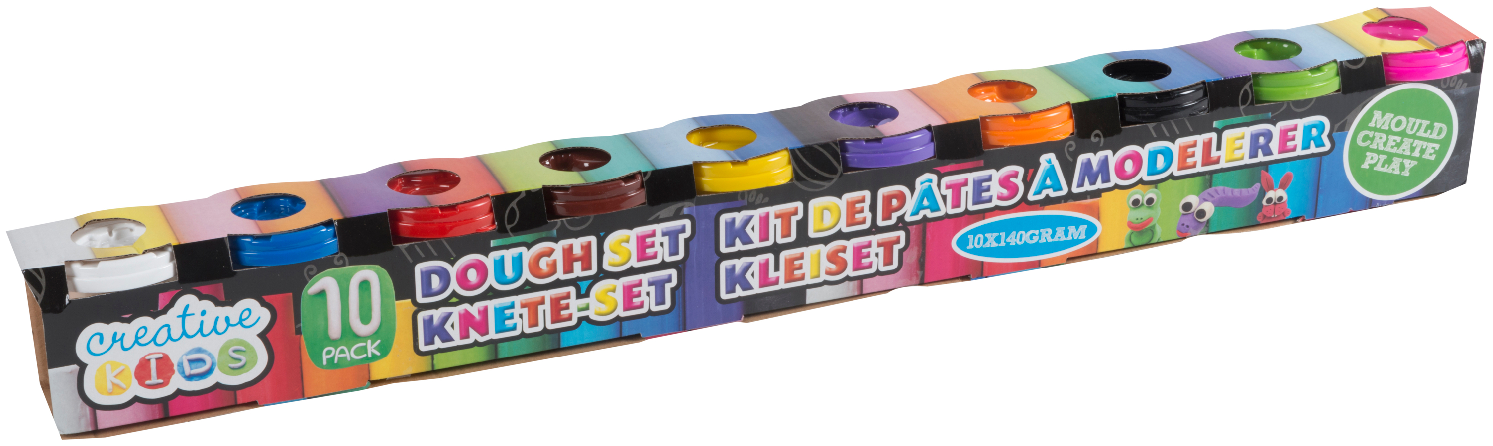Knete-Set 10tlg. CREATIVE KIDS