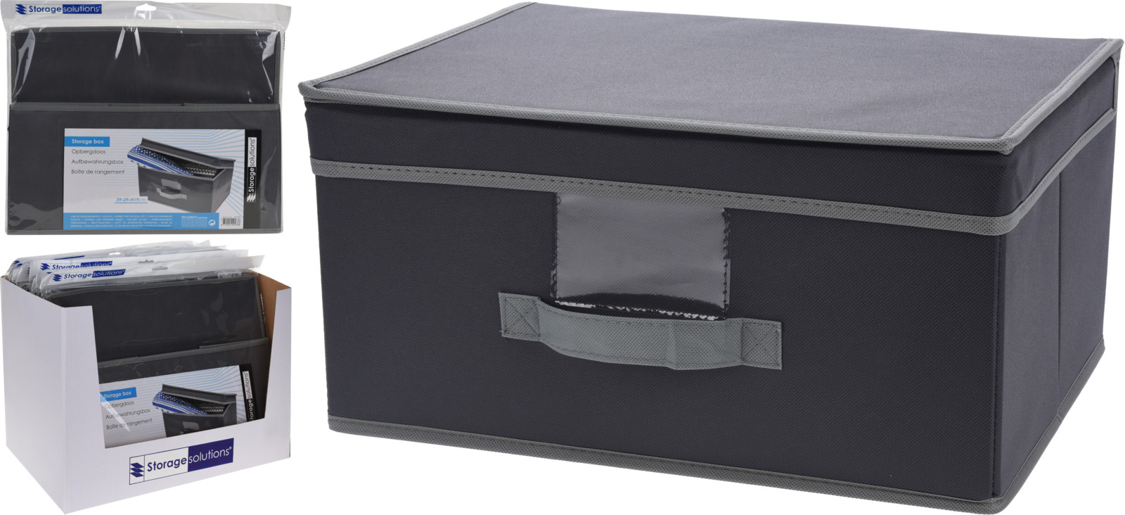 Storage Solutions Aufbewahrungsbox mit Deckel