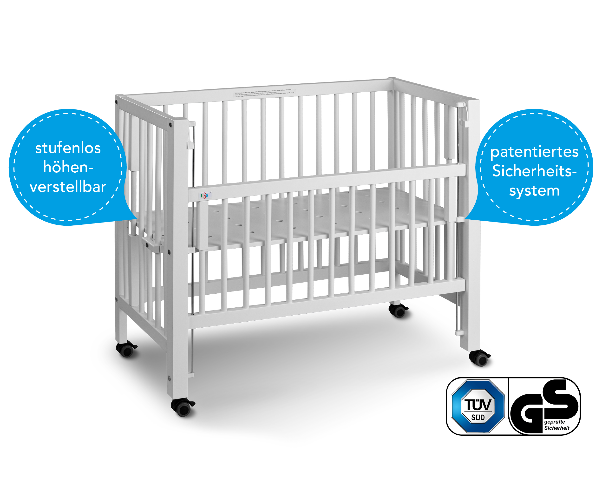 Beistellbett / Anstellbett SOPHIE Beistellbett / Anstellbett SOPHIE