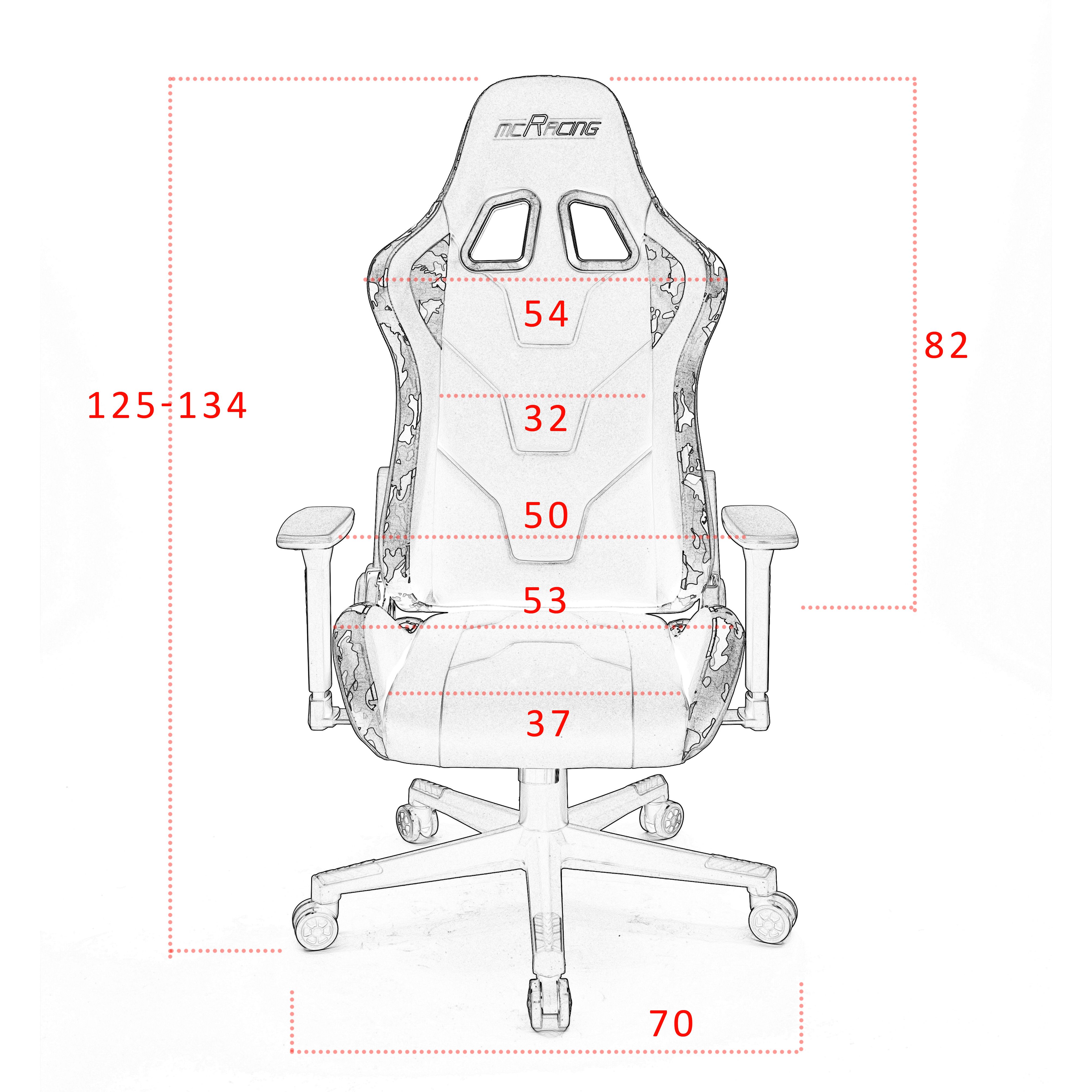 Gamingstuhl MCRACING N51