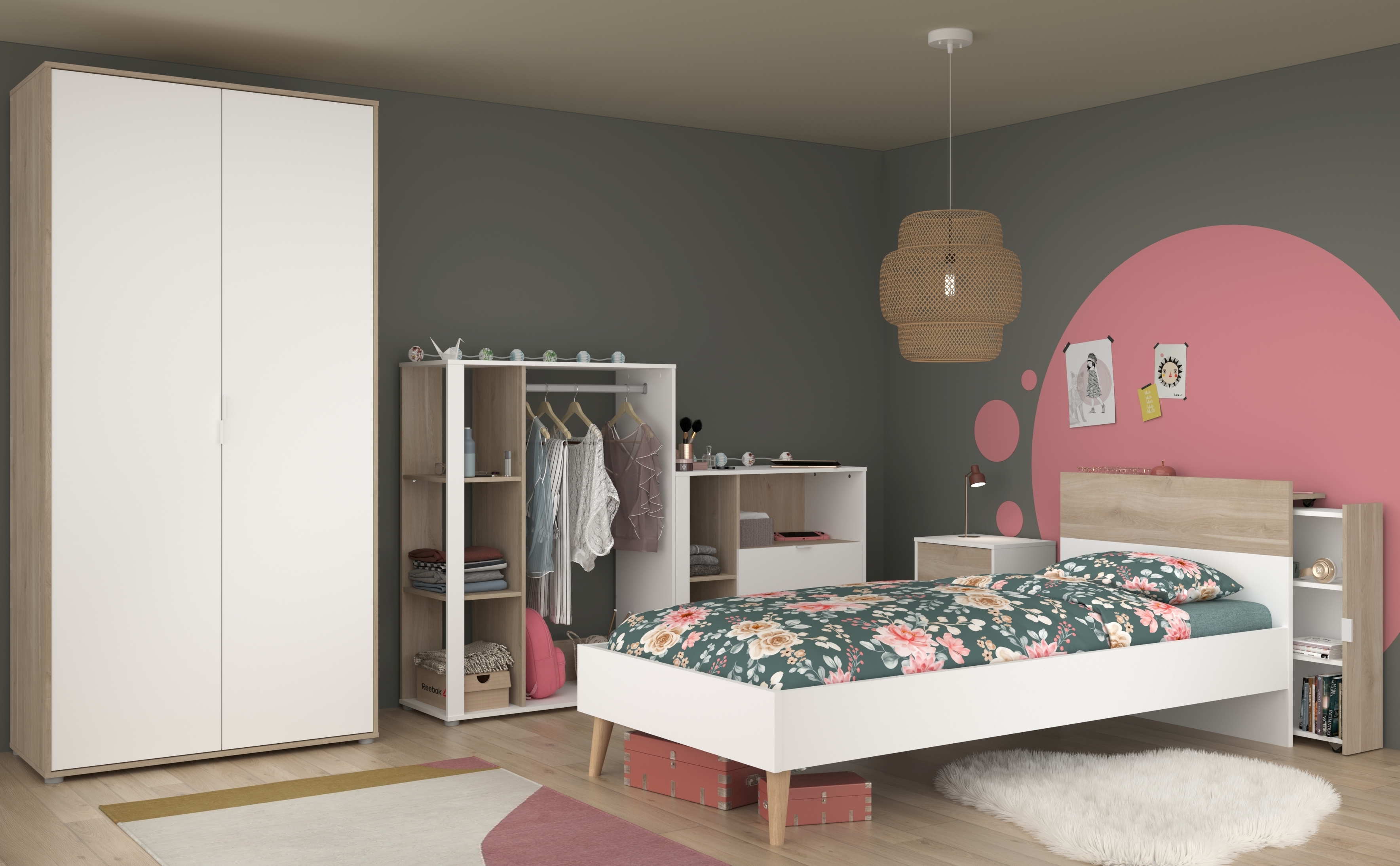 Jugendzimmer 6-teilig LAS VEGAS 1