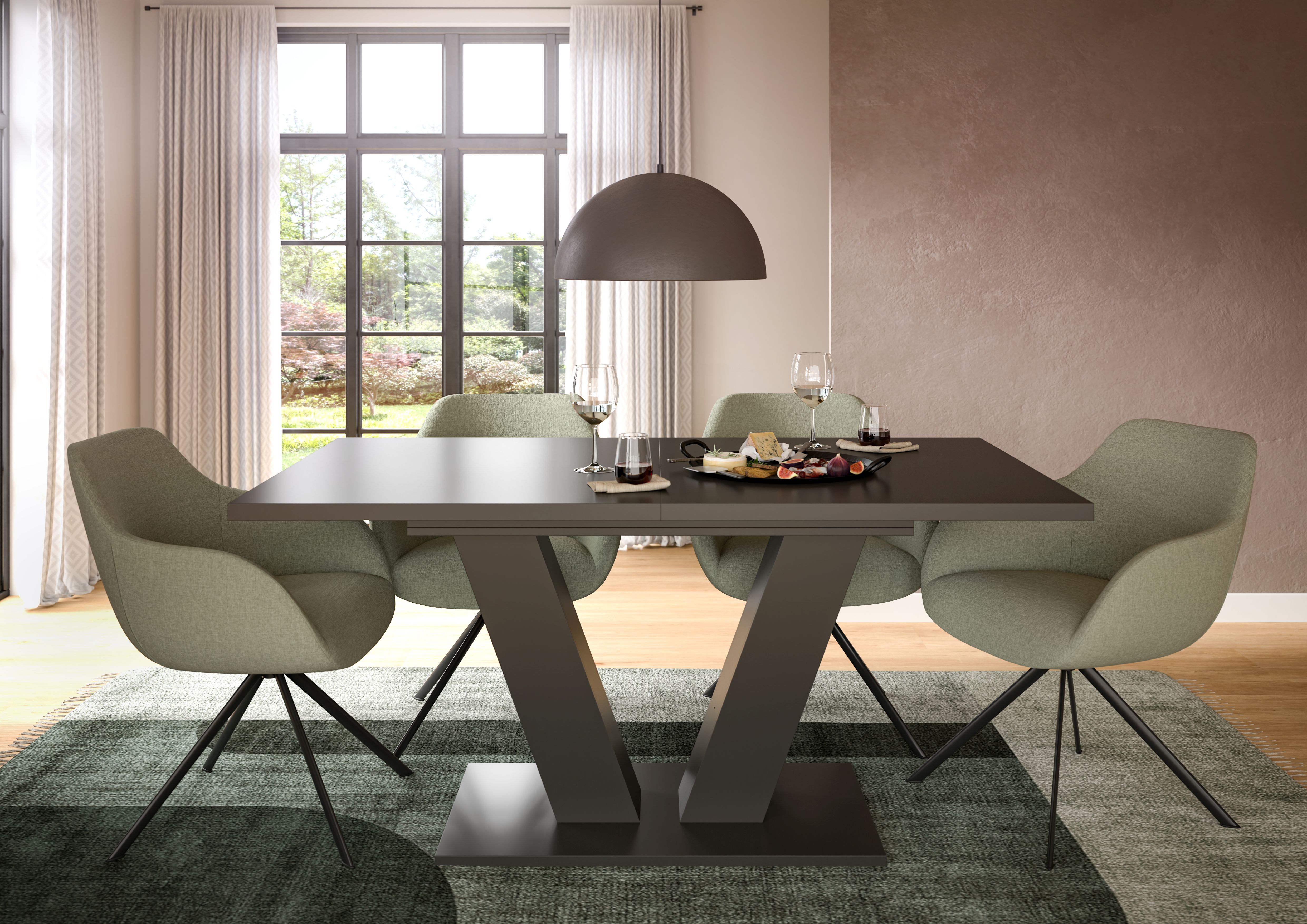 Ausziehbarer Esstisch MOTION Ausziehbarer Esstisch MOTION