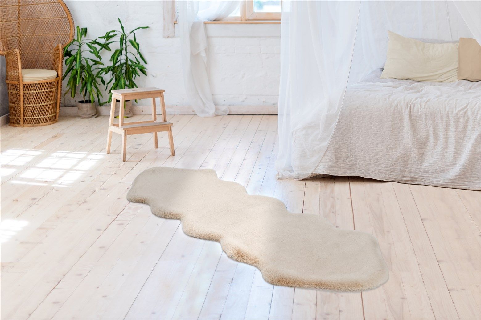 Teppich  RABBIT DOUBLE SHEEPSKIN 300 Teppich  RABBIT DOUBLE SHEEPSKIN 300