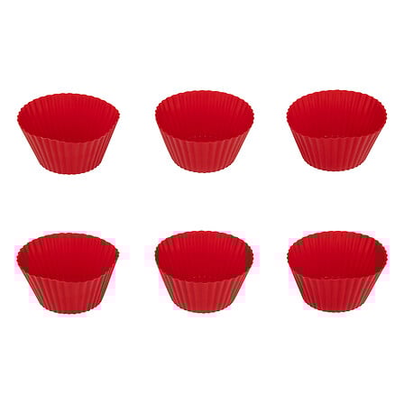 Muffin Silikonformen 6tlg. KITCHEN Muffin Silikonformen 6tlg. KITCHEN