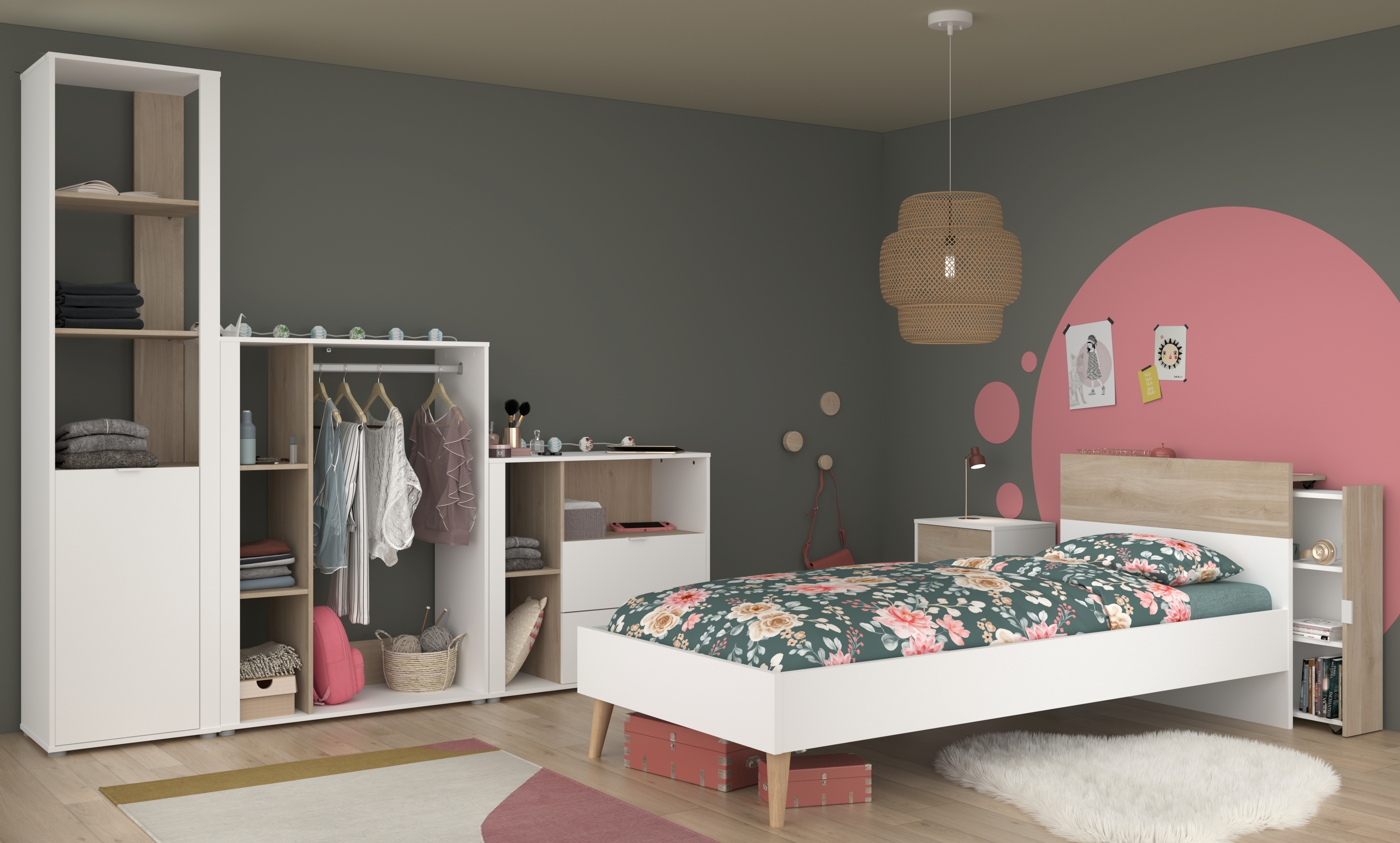 Jugendzimmer 6-teilig LAS VEGAS 4 Jugendzimmer 6-teilig LAS VEGAS 4