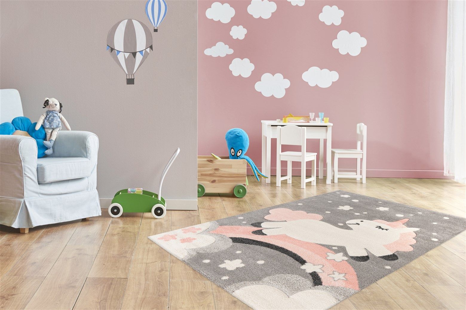 Kinderzimmer-Teppich AUSTRALIA-MITCHELL