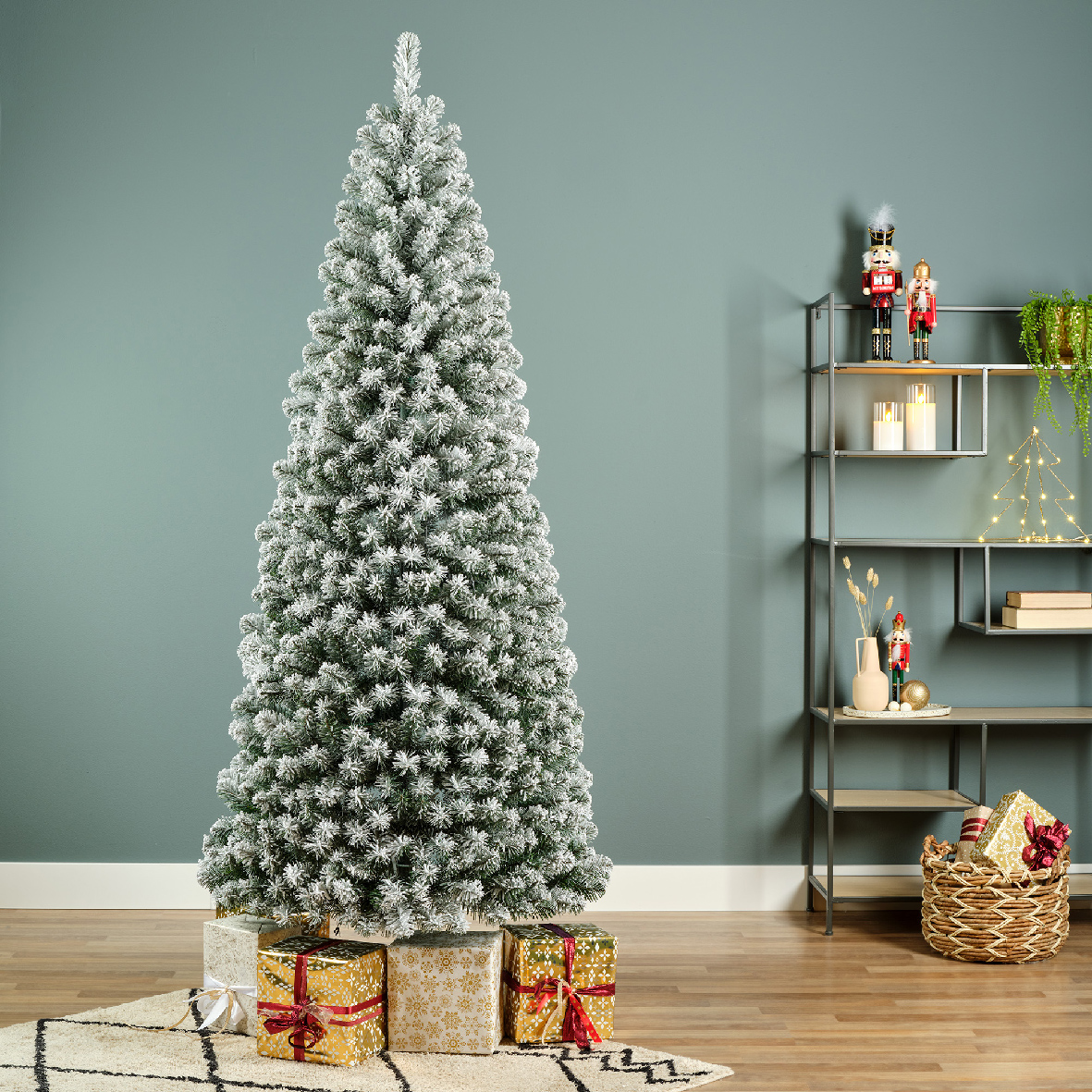Tannenbaum 180cm beschneit POP-UP