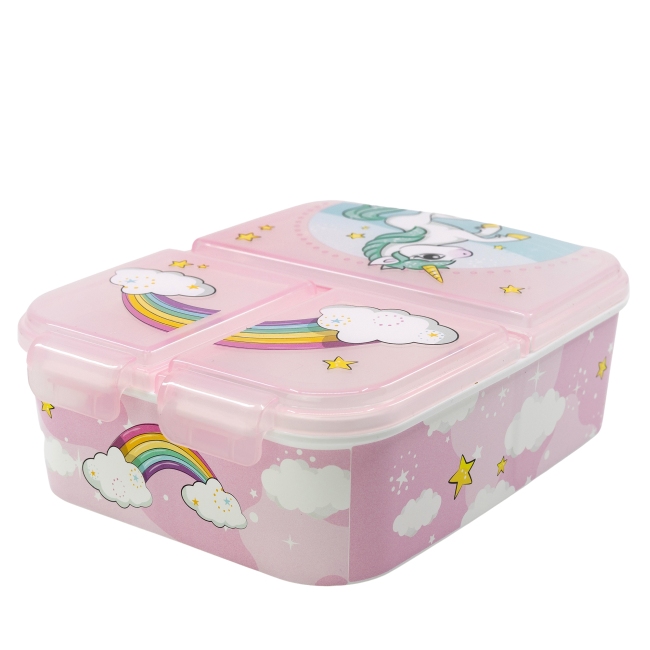 Multi Brotbox Einhorn RAINBOW