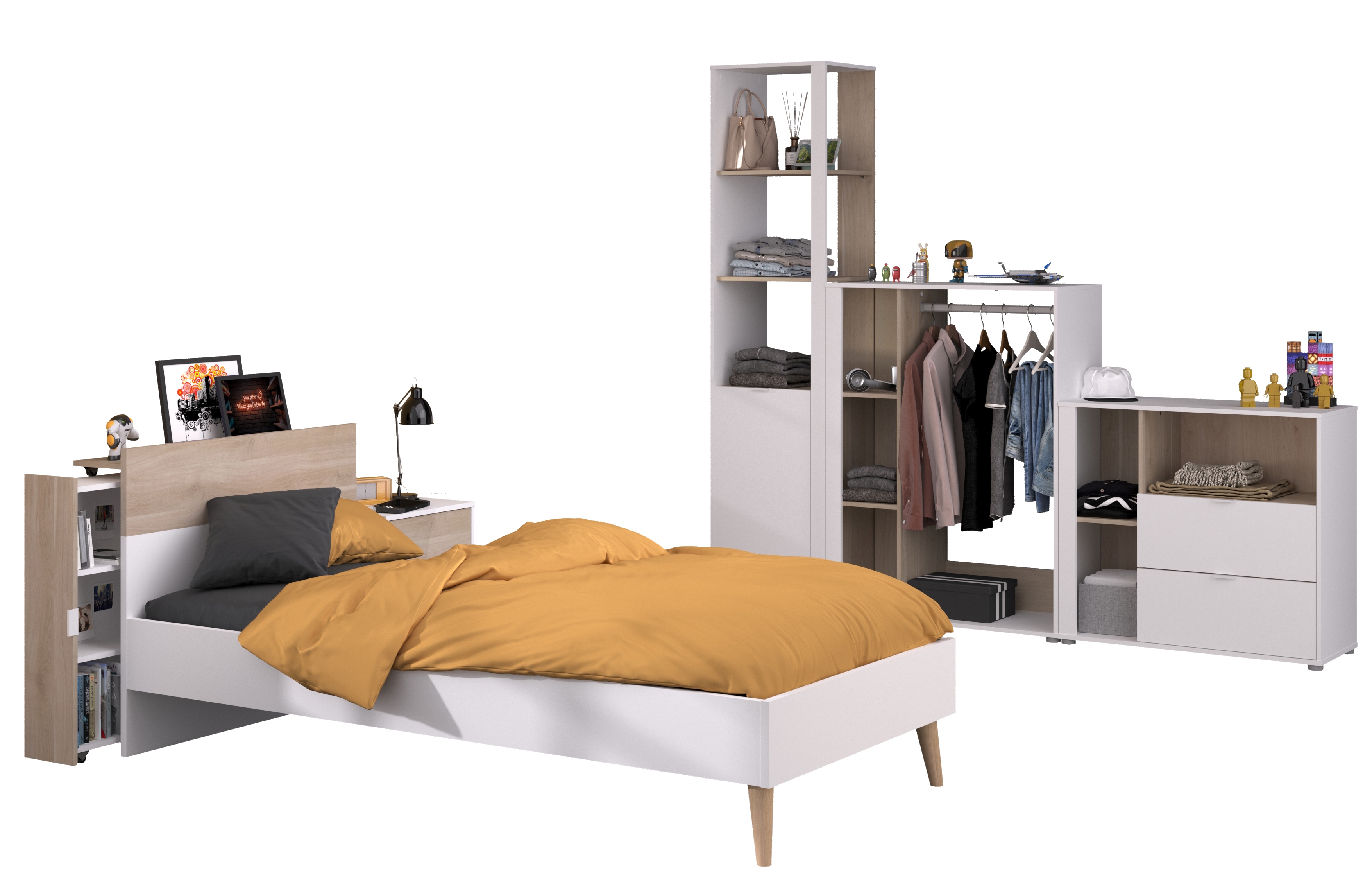 Jugendzimmer 6-teilig LAS VEGAS 4 Jugendzimmer 6-teilig LAS VEGAS 4