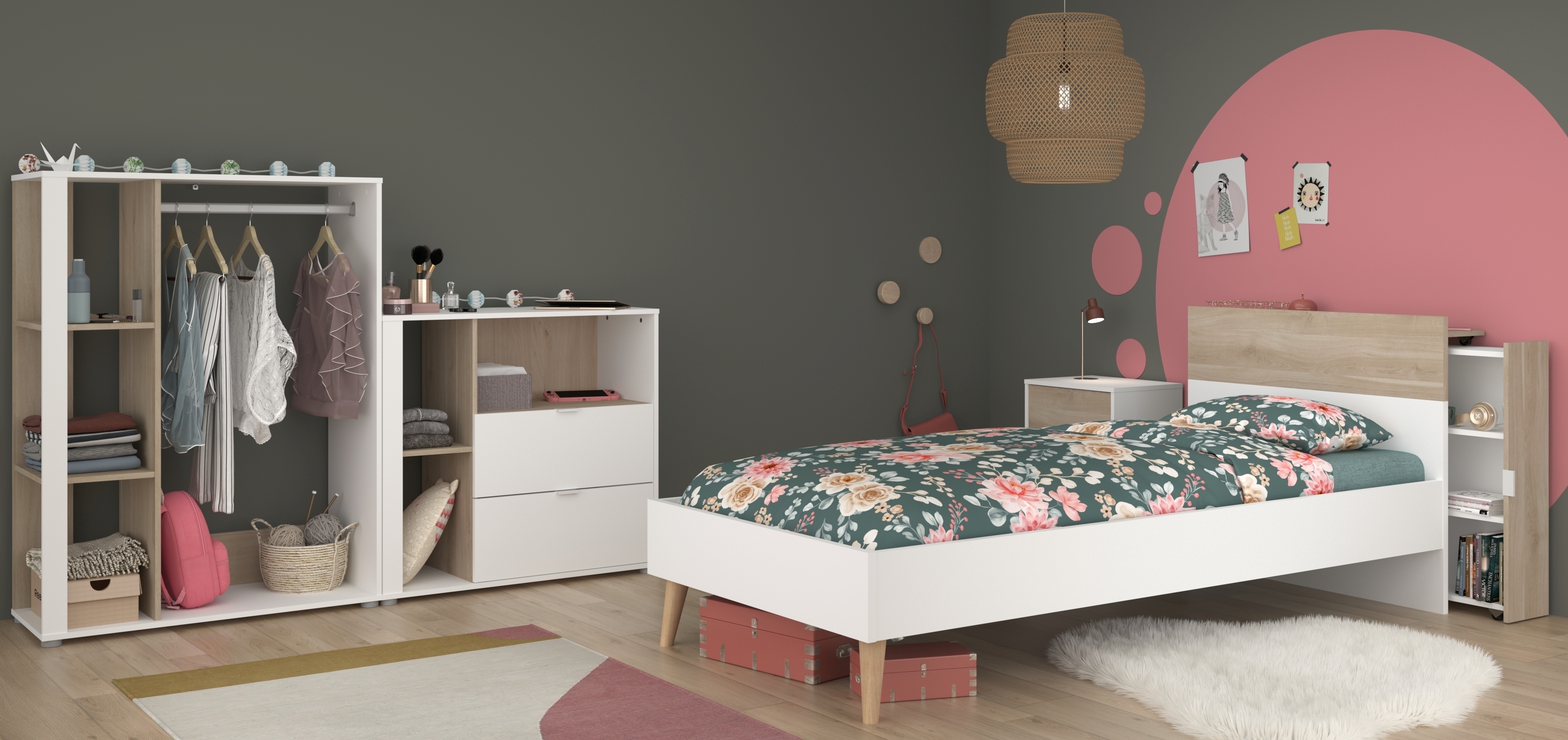 Jugendzimmer 5-teilig LAS VEGAS 5 Jugendzimmer 5-teilig LAS VEGAS 5