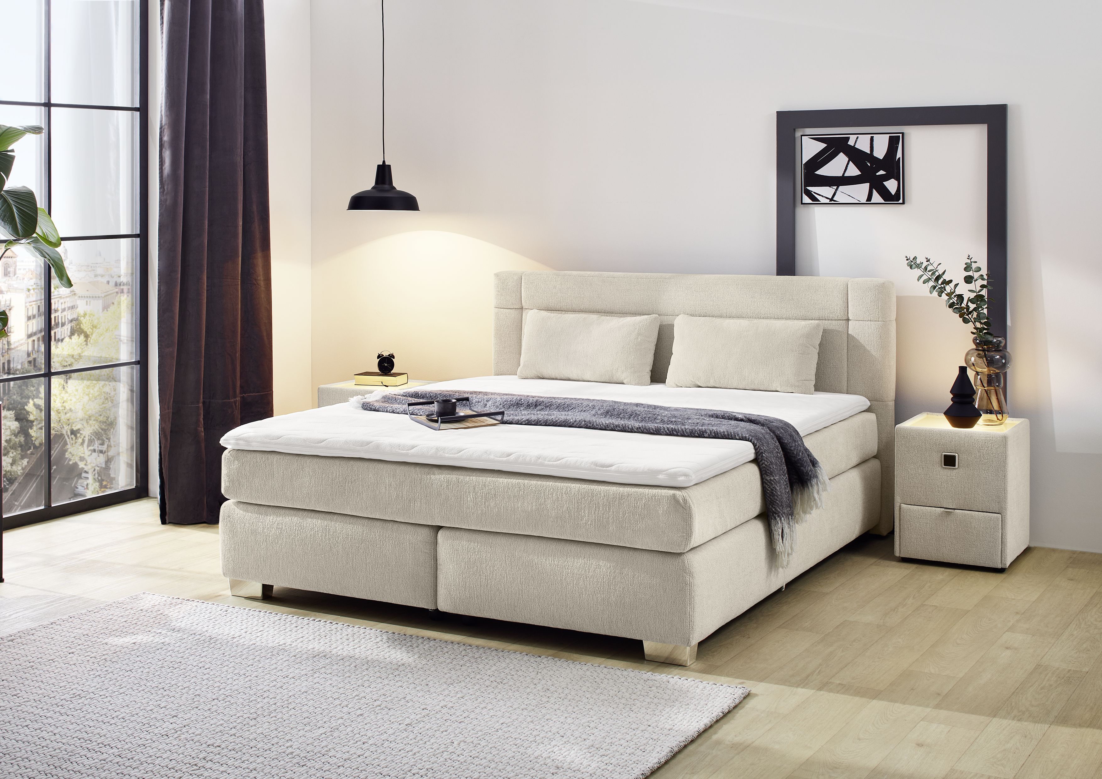 Boxspringbett  ROMANA MIX Boxspringbett  ROMANA MIX