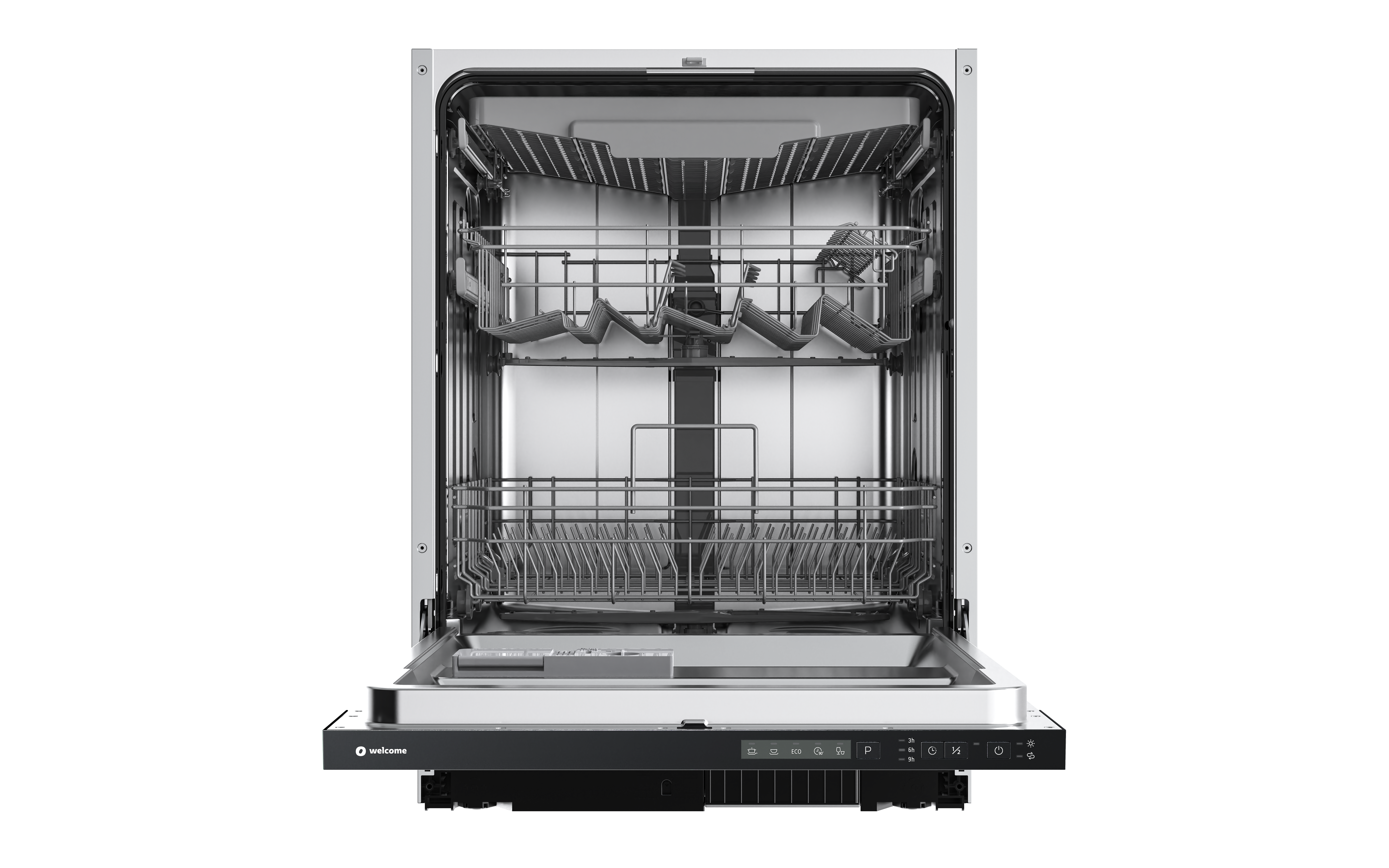 Küchenblock mit E-Geräten CORNWALL (Zeile-Backofen-Kühlschrank) X