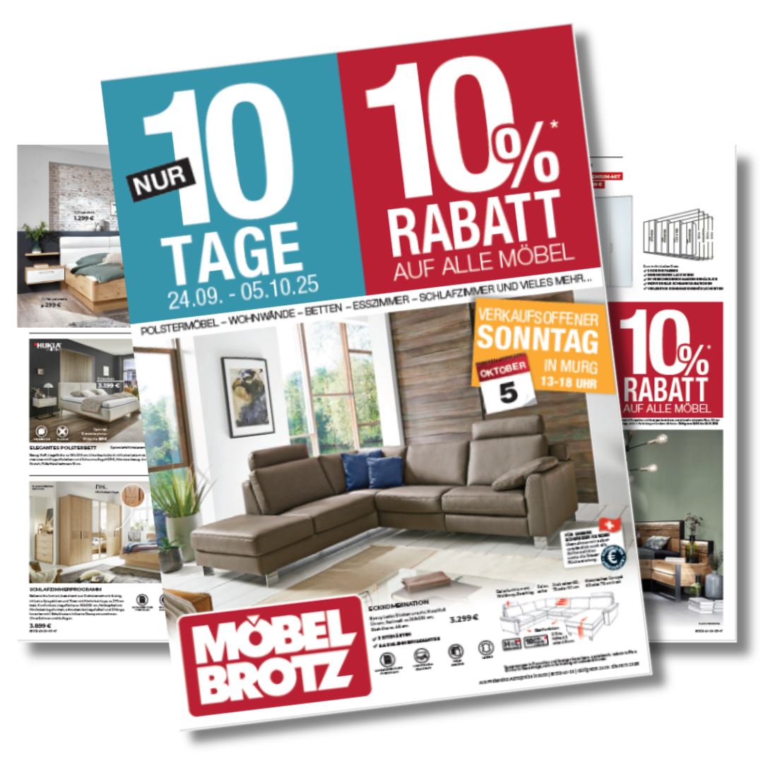 Unser neues Prospekt ist da! Hier entlang