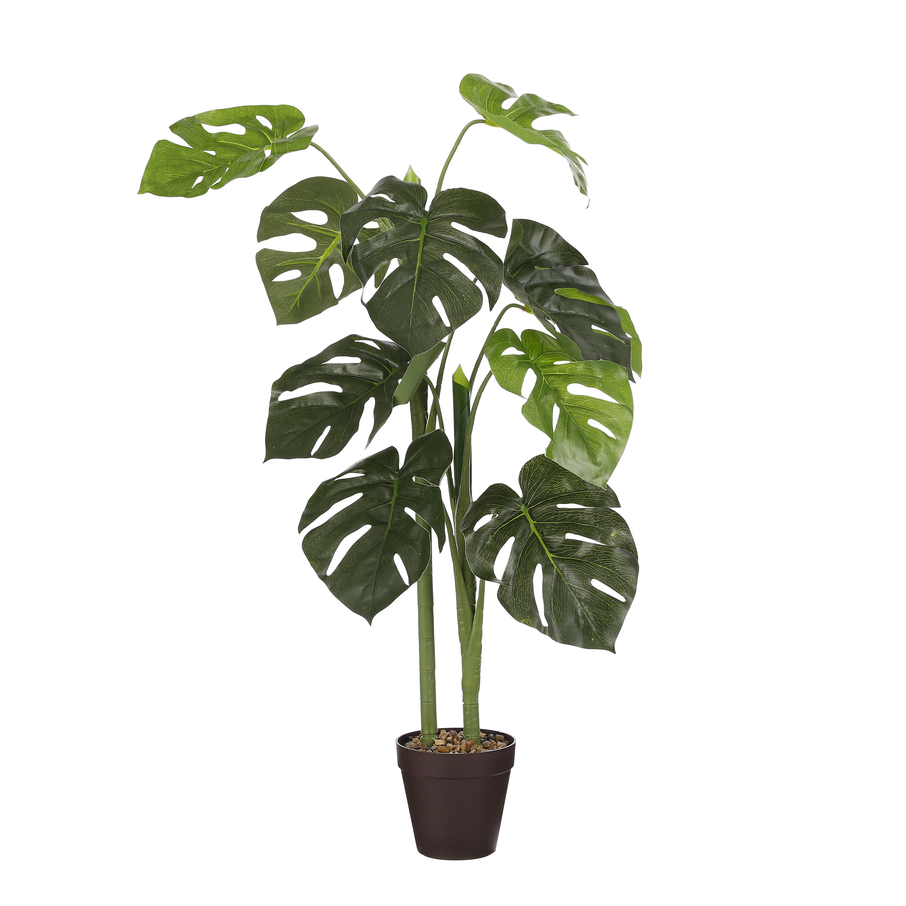 Kunstpflanze im Topf 100cm MONSTERA