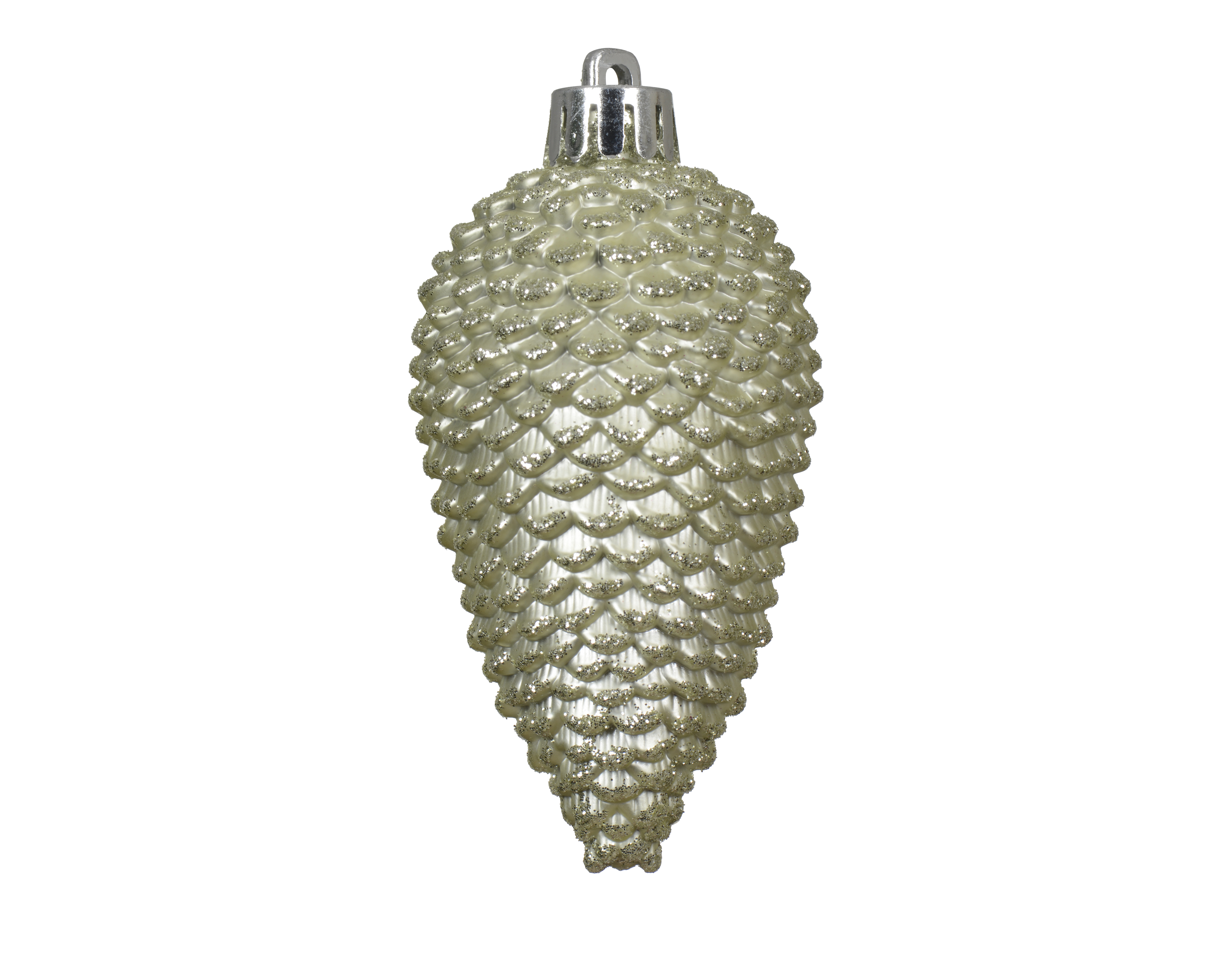 Zapfen 6er Set bruchfest CHRISTMAS