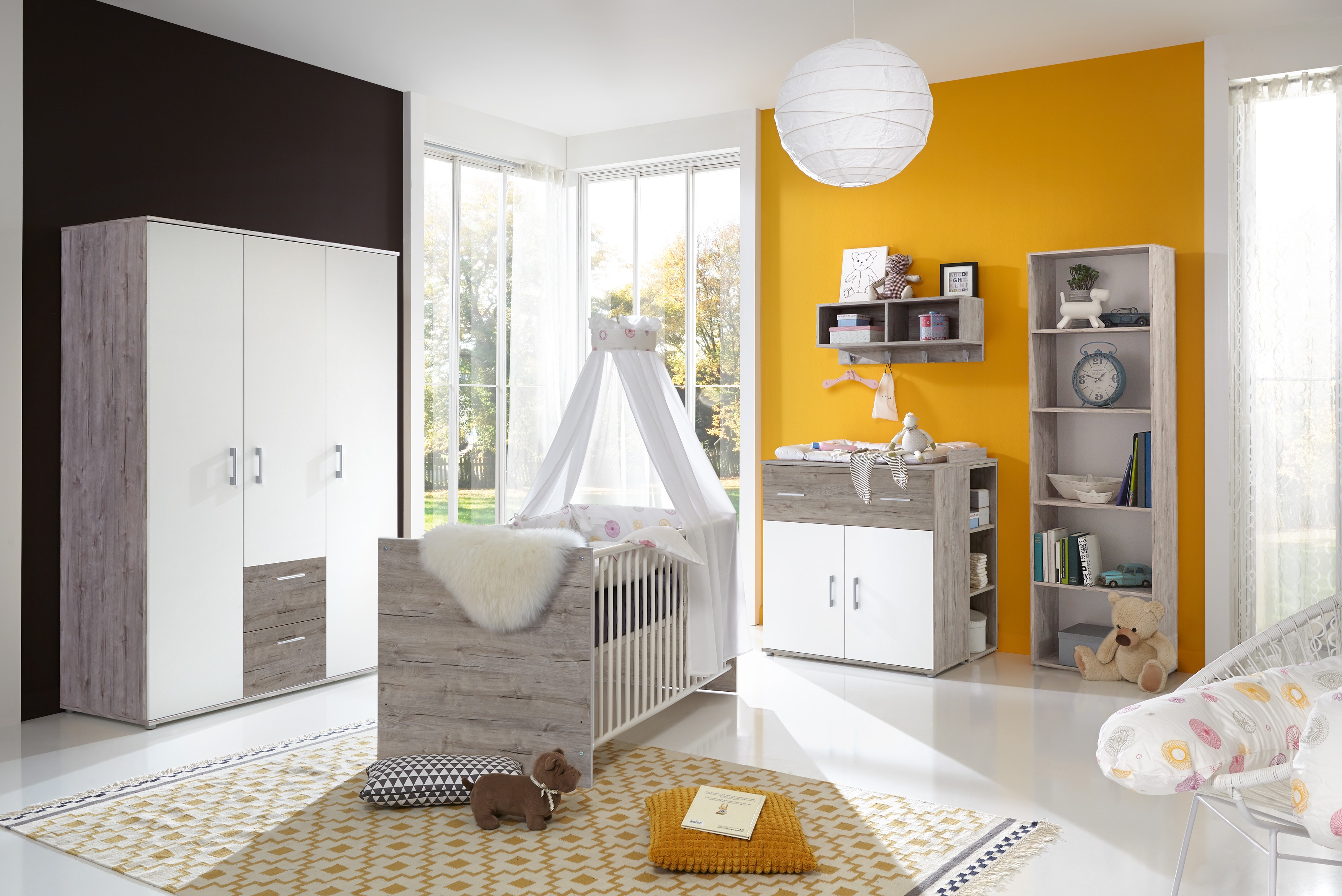 Babyzimmer-Set 6-teilig FRANZI