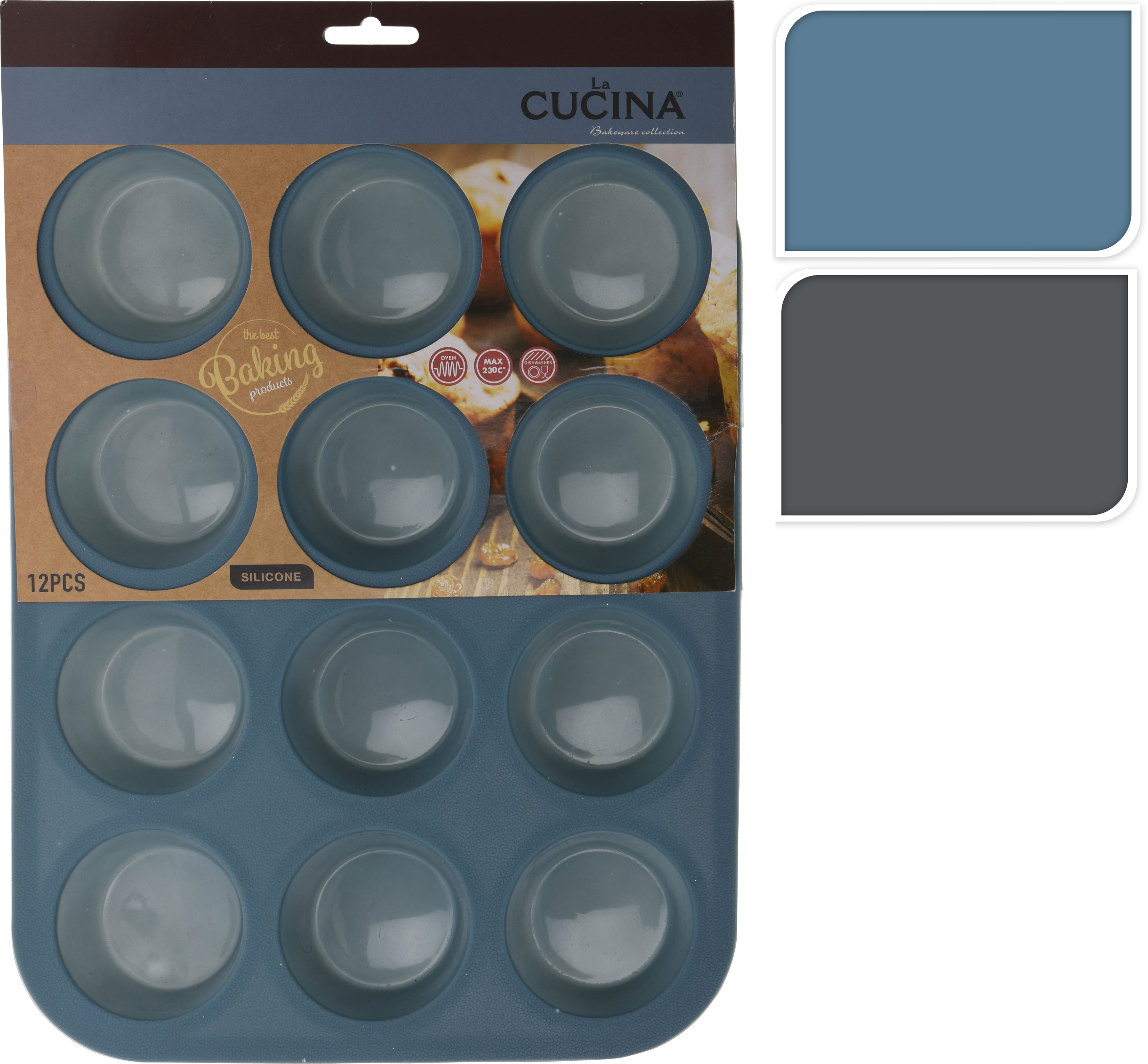 Silikon Muffinform