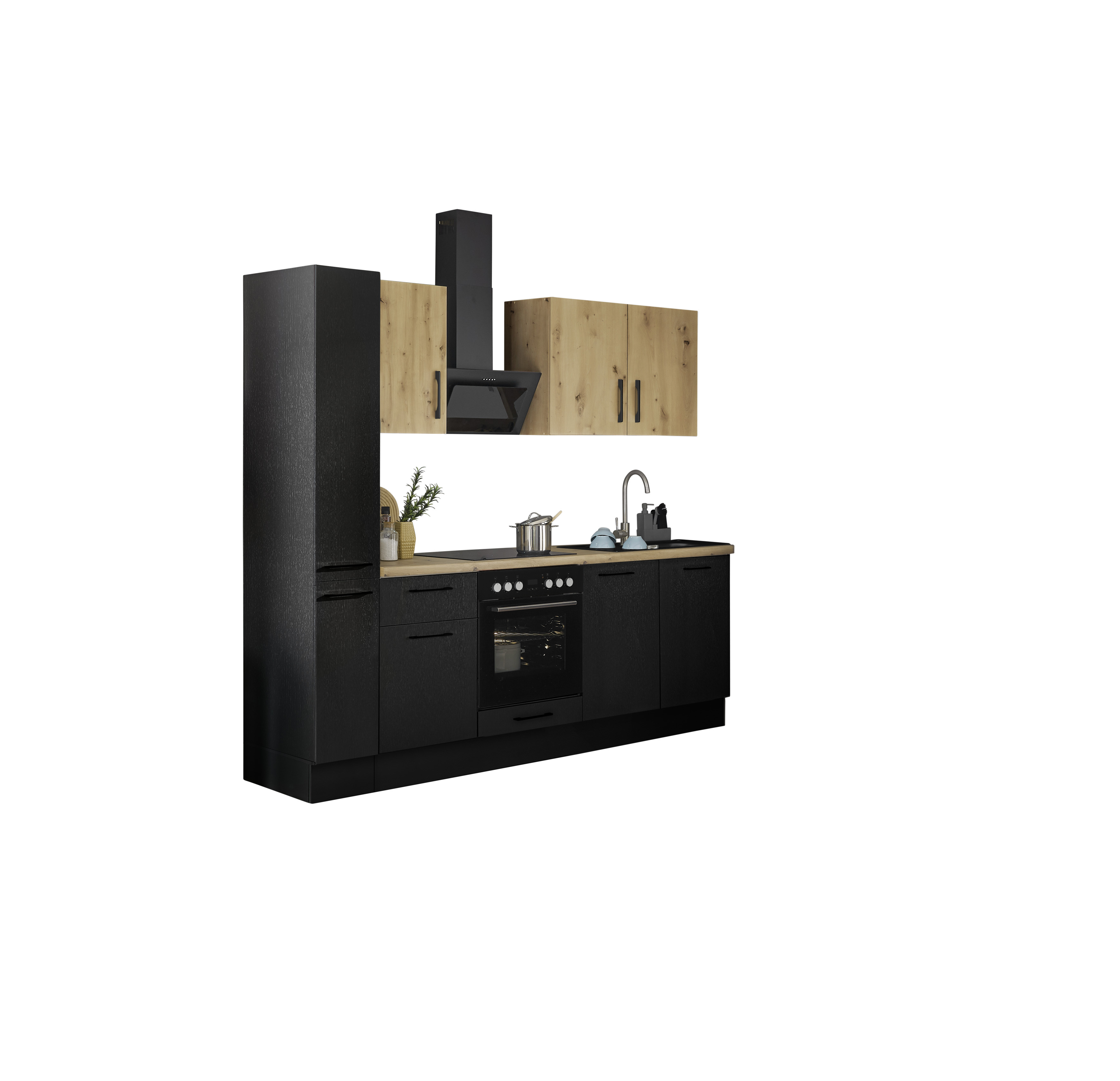 Küchenblock mit E-Geräten CORNWALL (Zeile-Apotheker) IV Küchenblock mit E-Geräten CORNWALL (Zeile-Apotheker) IV