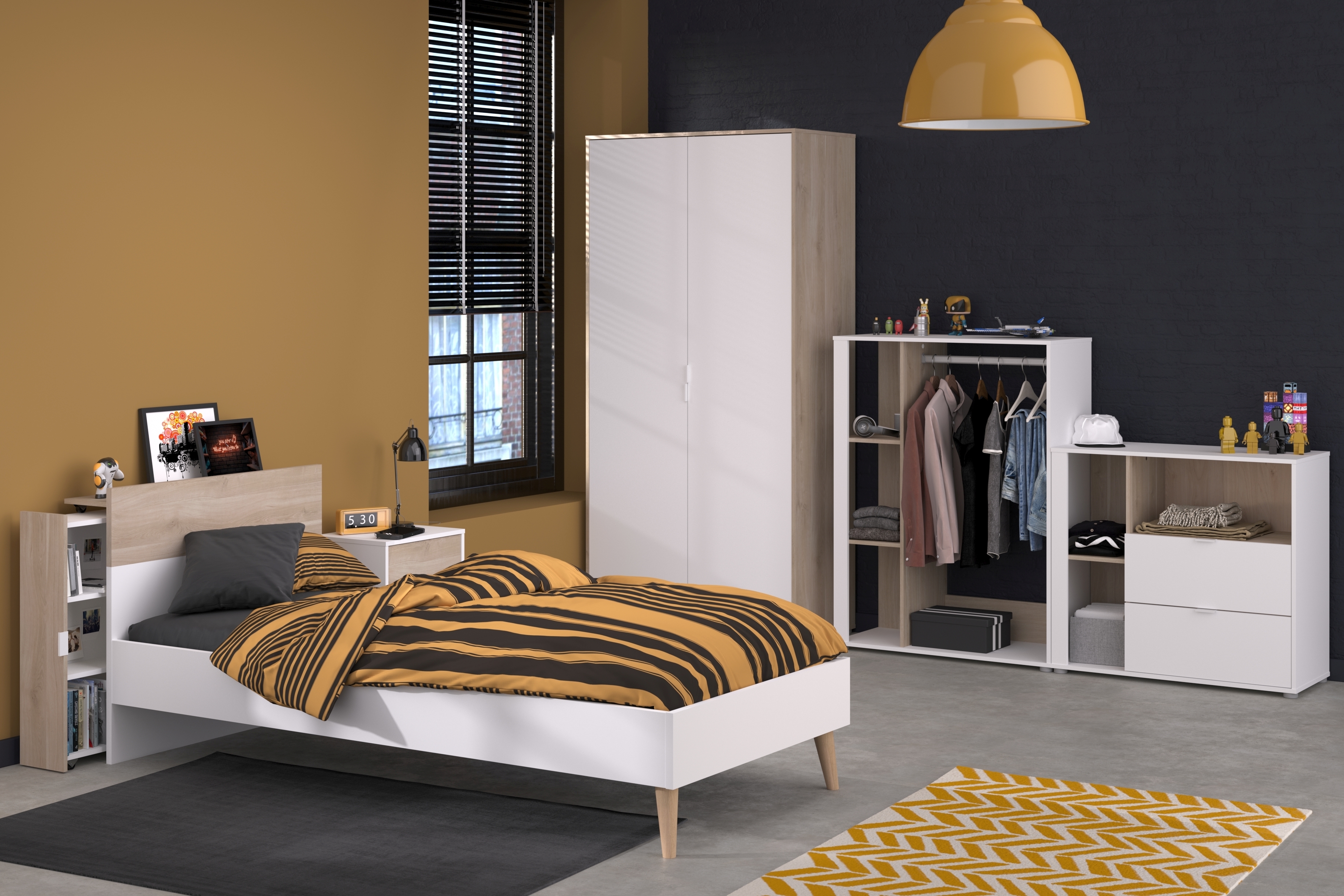 Jugendzimmer 6-teilig LAS VEGAS 1 Jugendzimmer 6-teilig LAS VEGAS 1