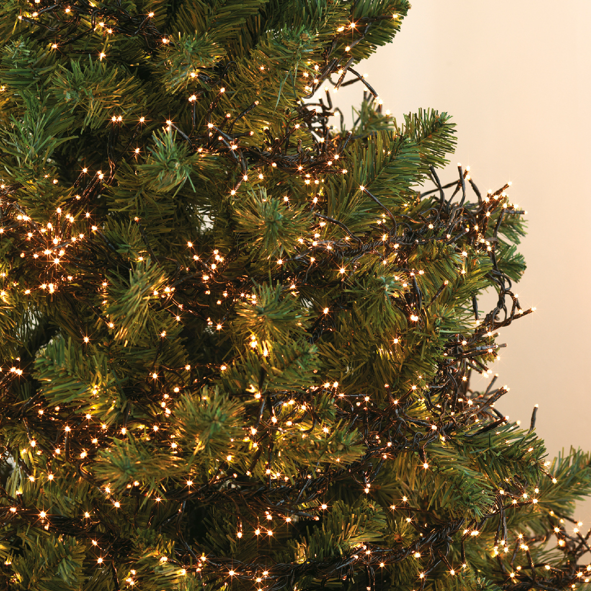 LED Cluster-Lichterkette 12m classic warm CHRISTMAS LIGHTS