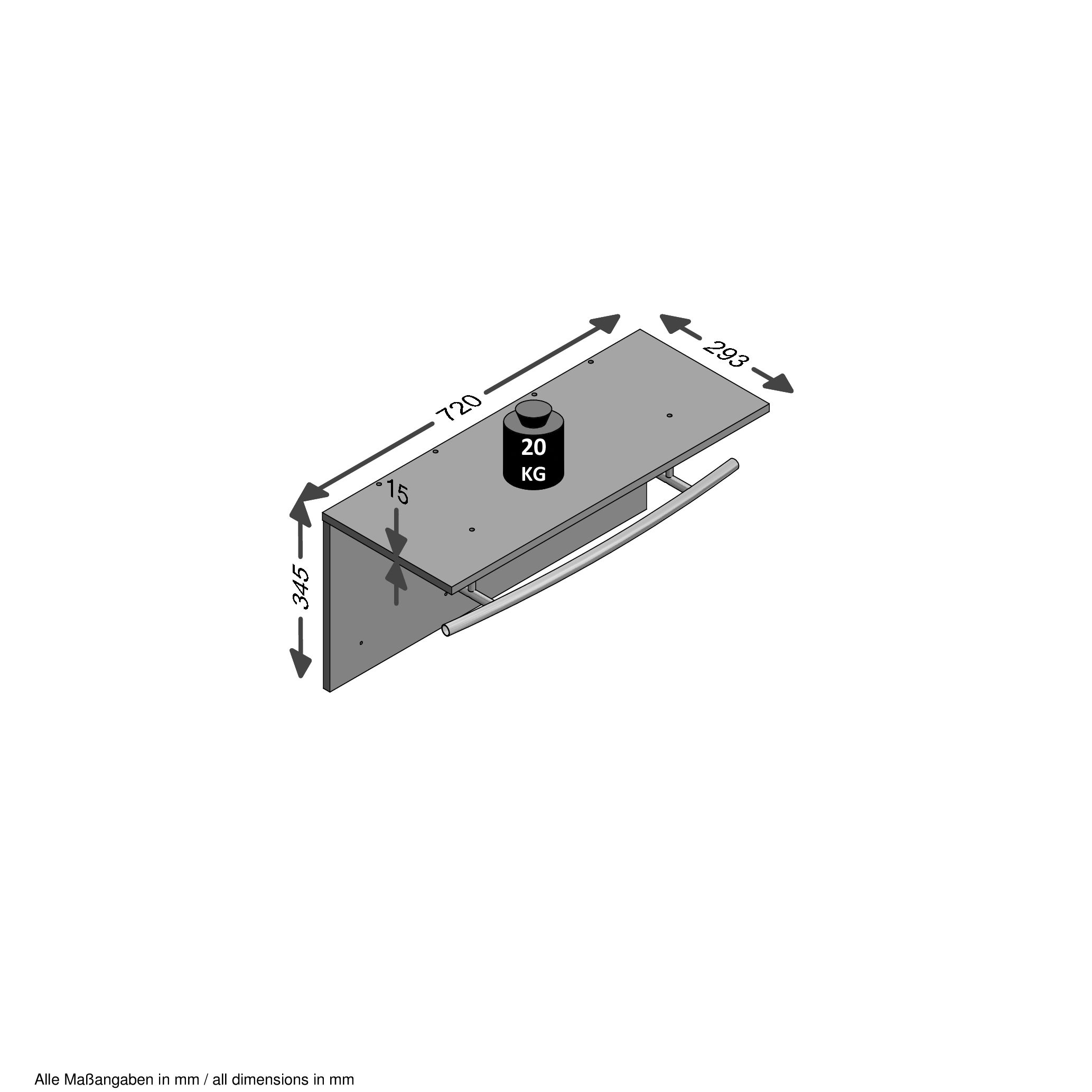 Wandgarderobe SPOT