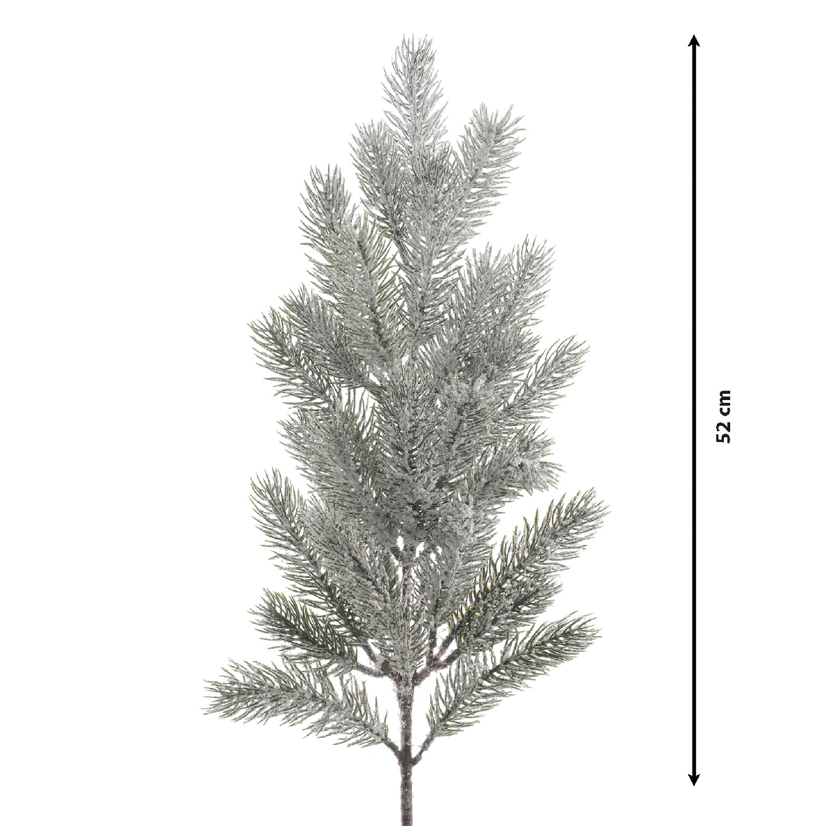 Tannenzweig 50cm beschneit KIEFER