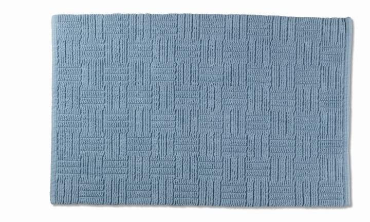 Badematte frostblau LEANA