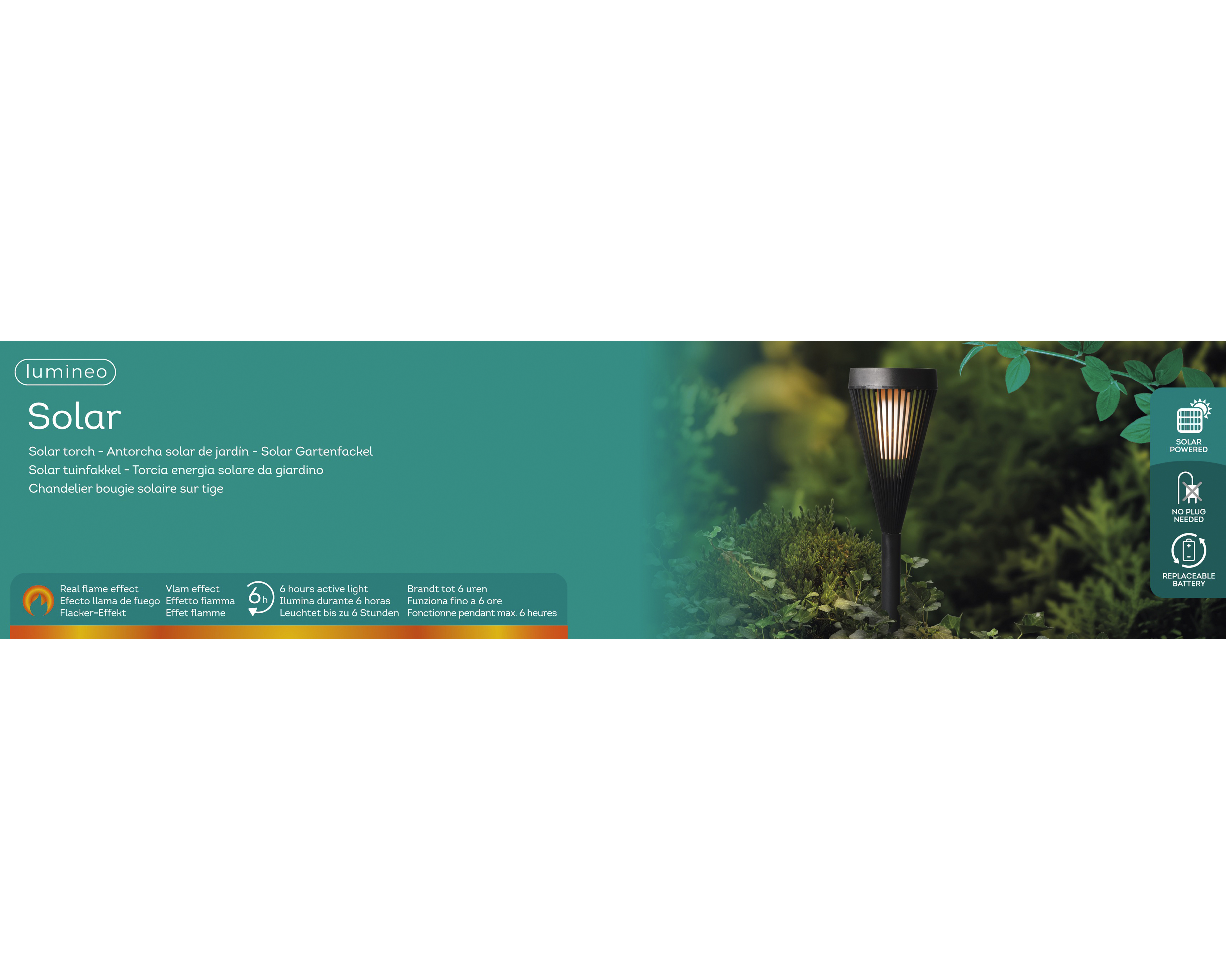 LED Solar Fackel SOLAR LED Solar Fackel SOLAR