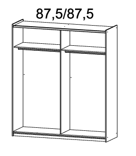 Schwebetürenschrank NELAS Schwebetürenschrank NELAS